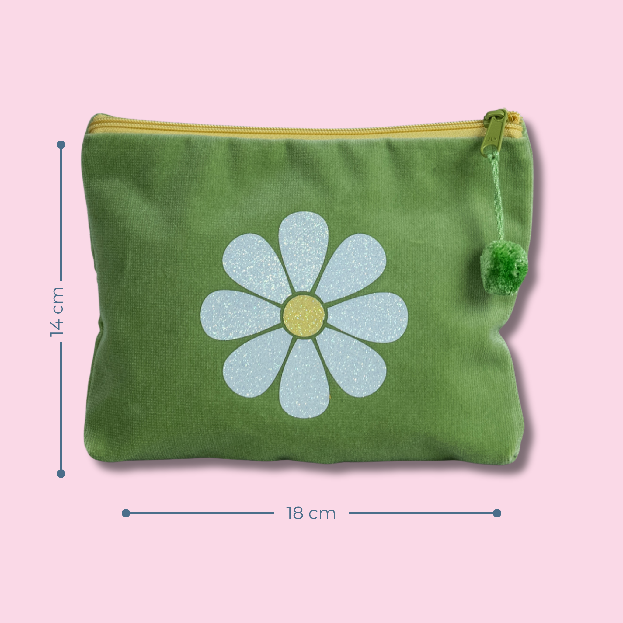 Kosmetiktasche Blume