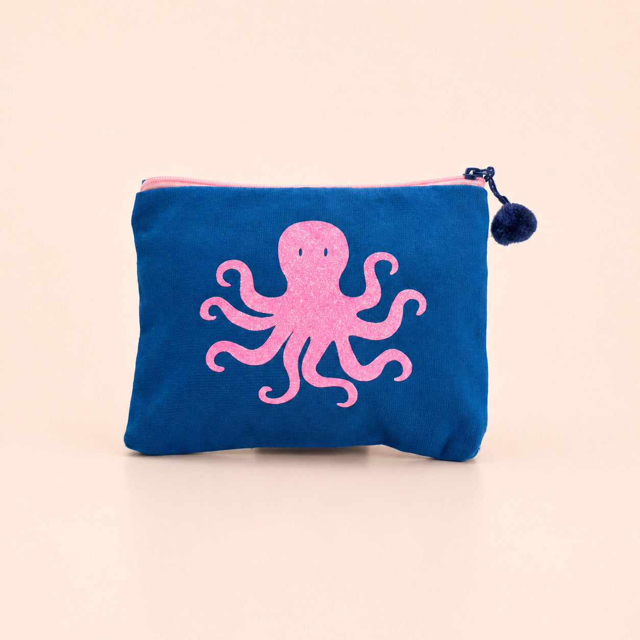 Kosmetiktasche medium Tintenfisch