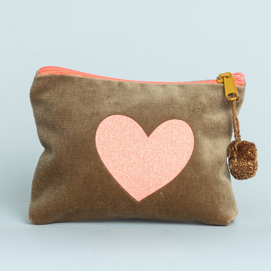 Kosmetiktasche mini Herz