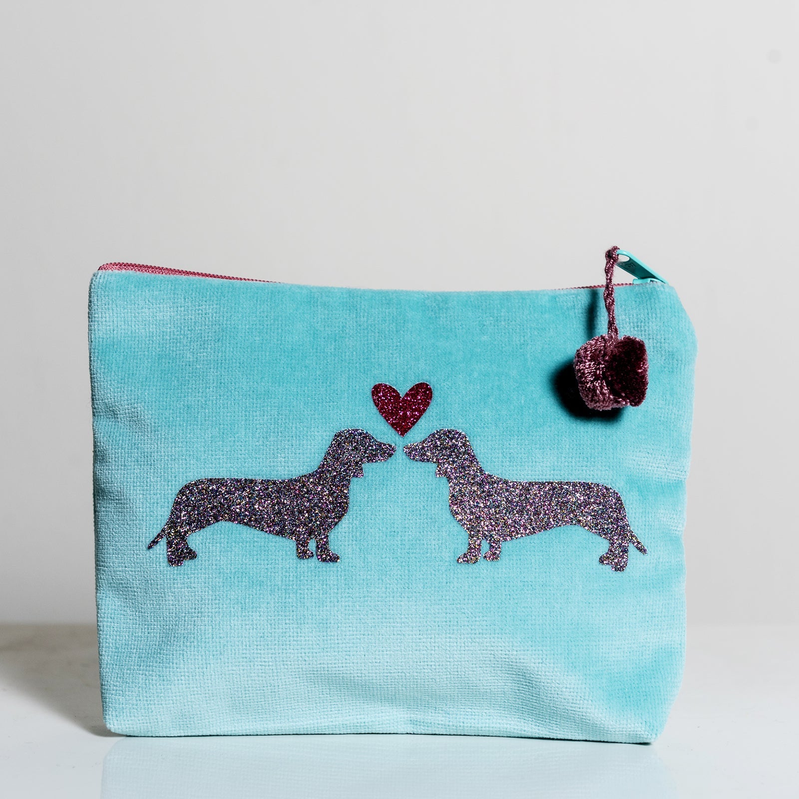 Kosmetiktasche Dackelpaar