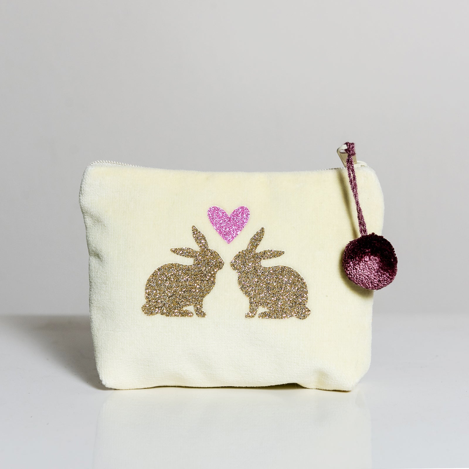 Kosmetiktasche mini Hasenpaar