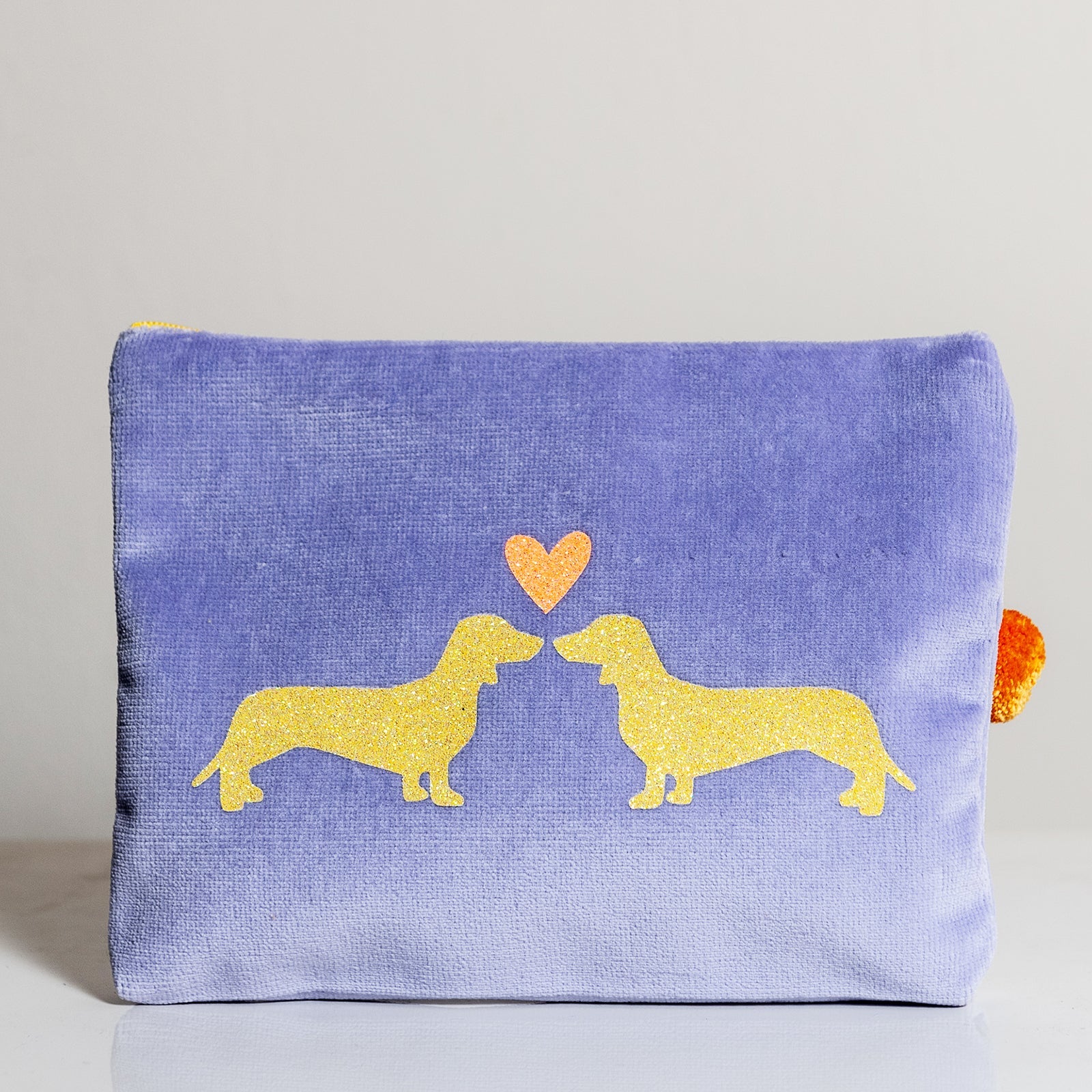 Kosmetiktasche Dackelpaar