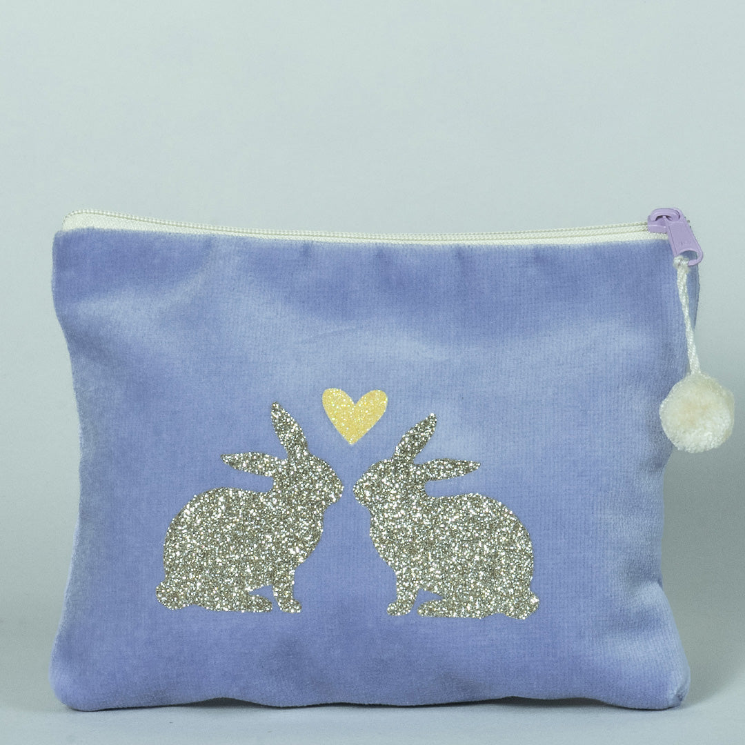 Kosmetiktasche Hasenpaar