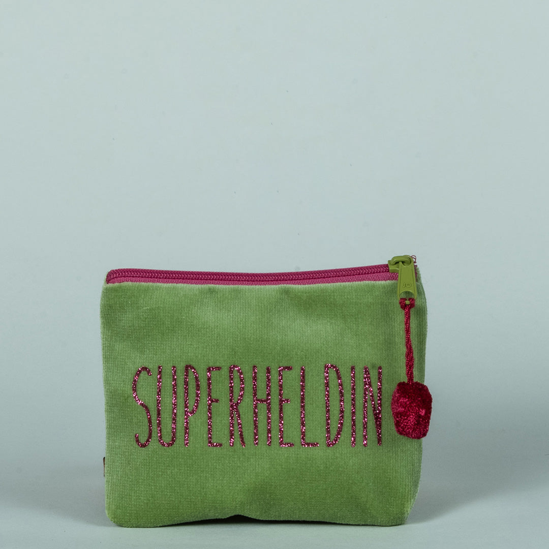 Kosmetiktasche mini Superheldin