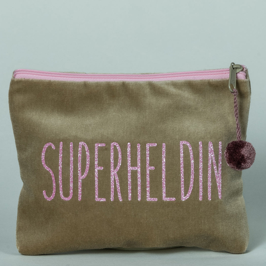 Kosmetiktasche Superheldin