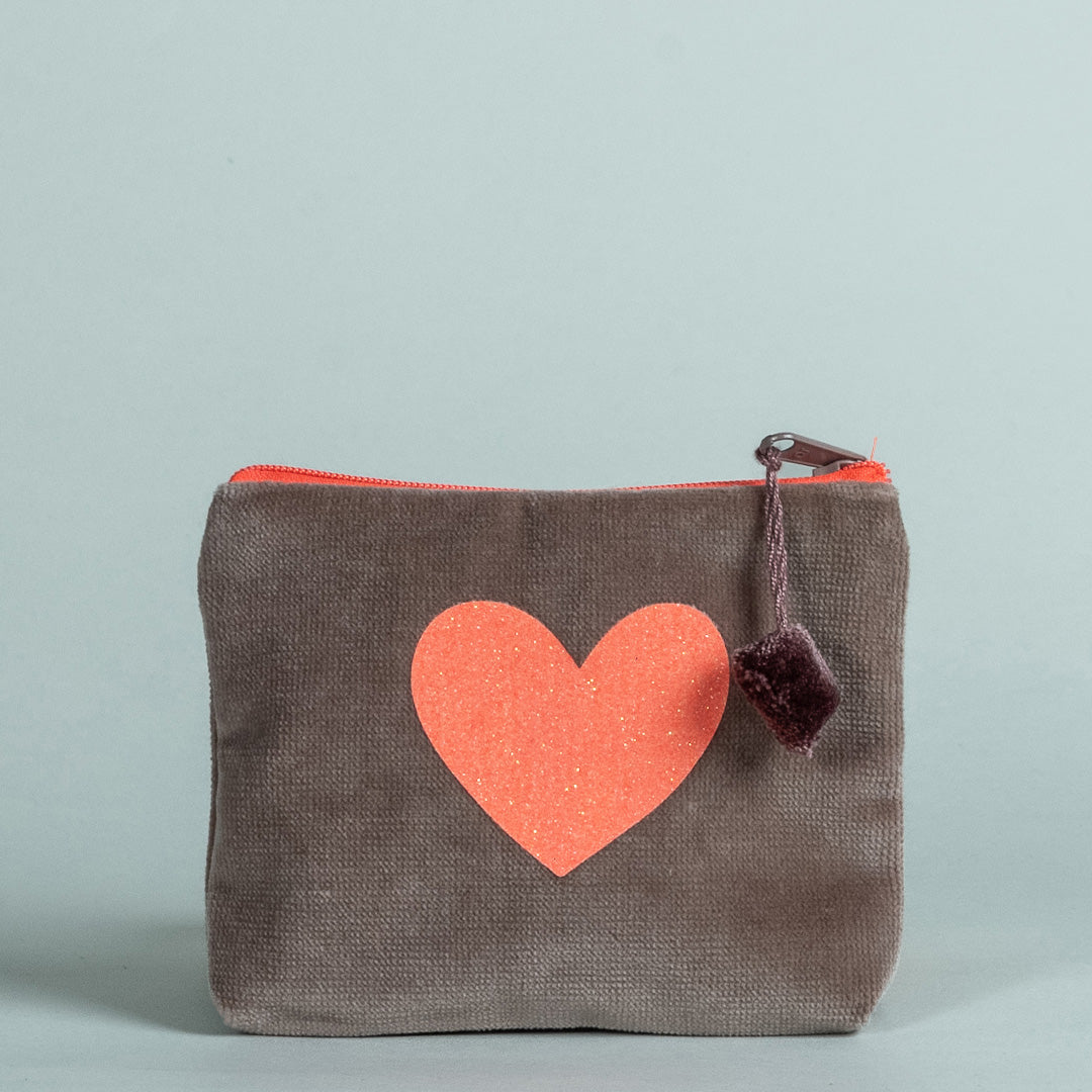 Kosmetiktasche mini Herz