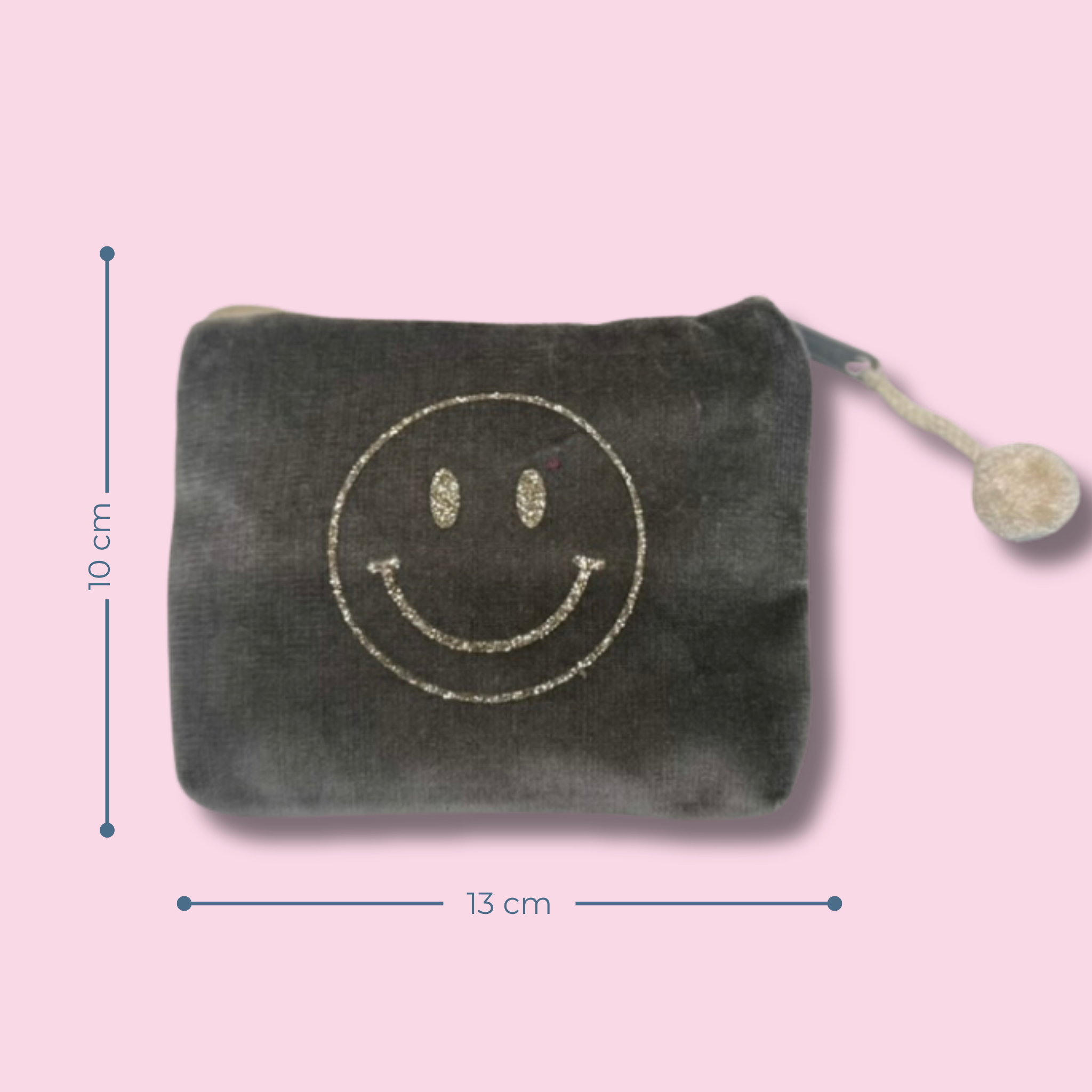 Kosmetiktasche mini Smiley