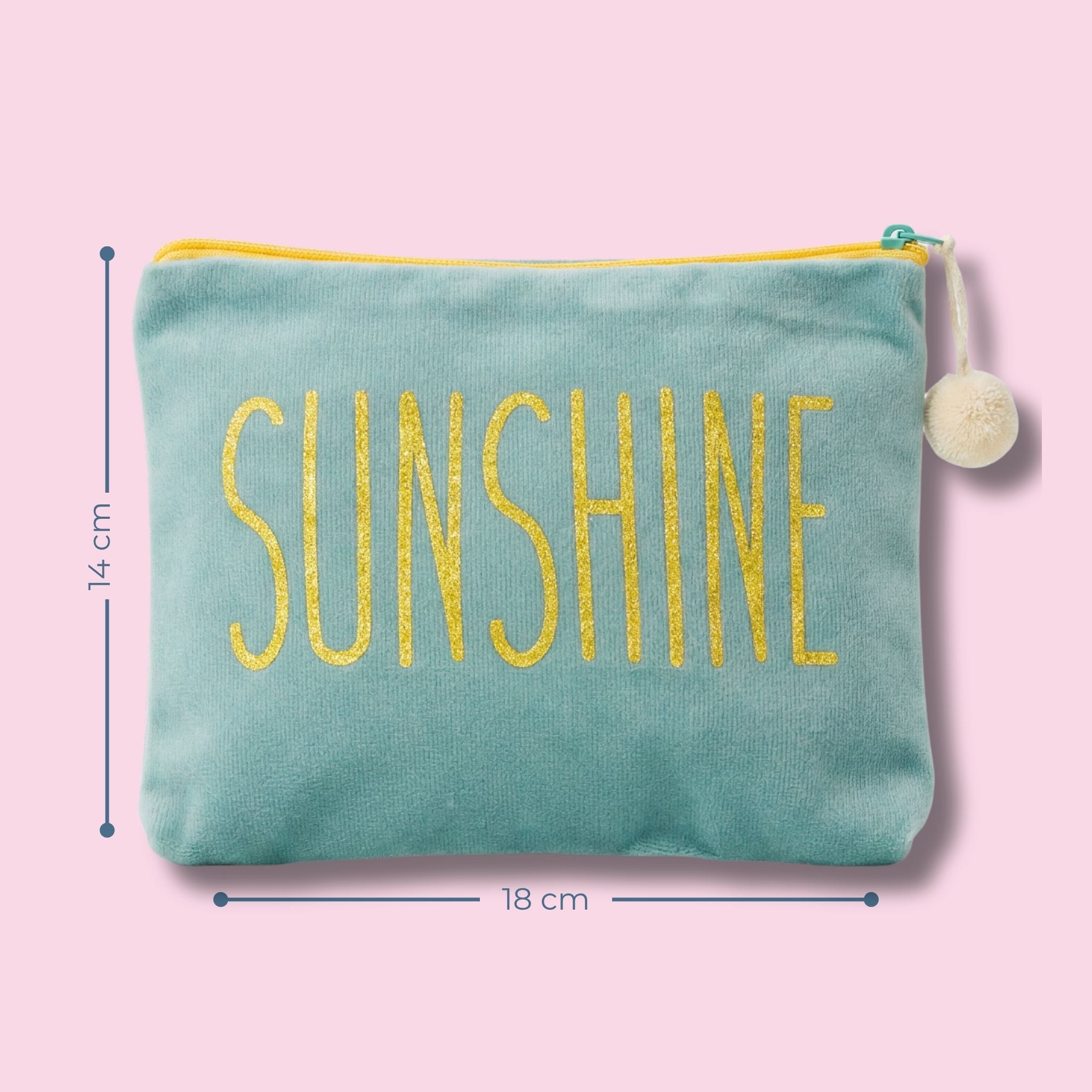 Kosmetiktasche medium Sunshine
