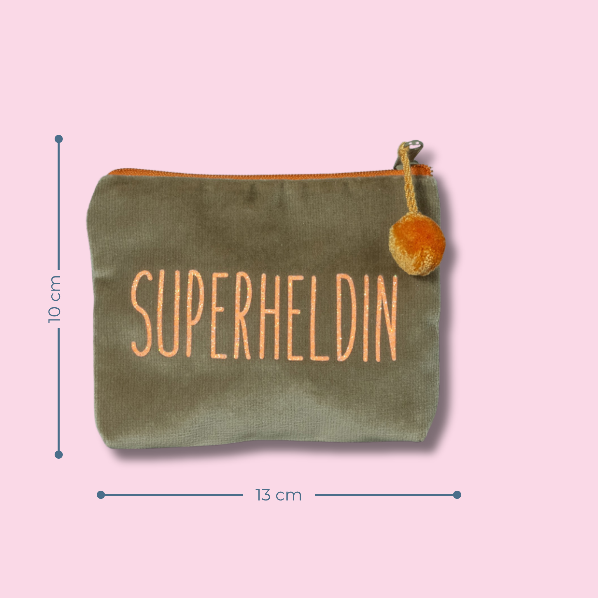 Kosmetiktasche mini Superheldin