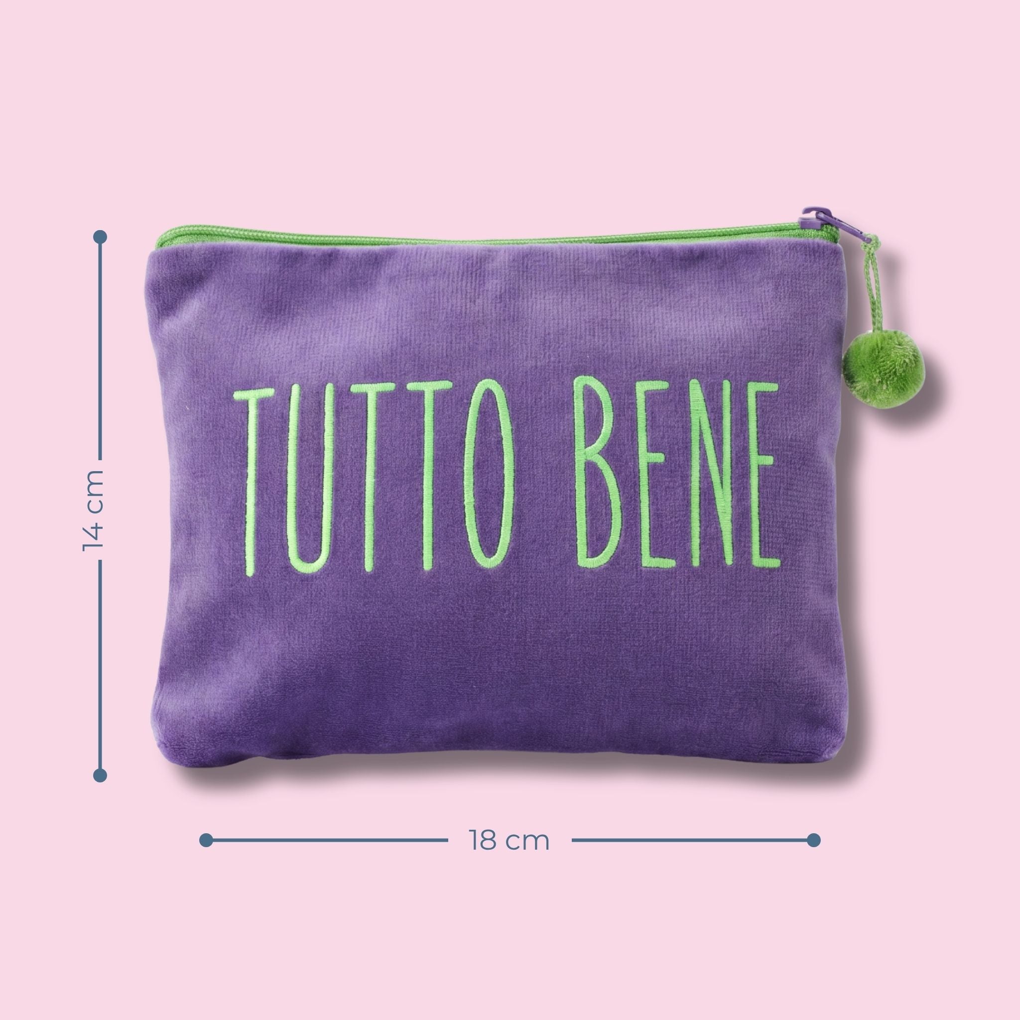 Kosmetiktasche medium tutto bene