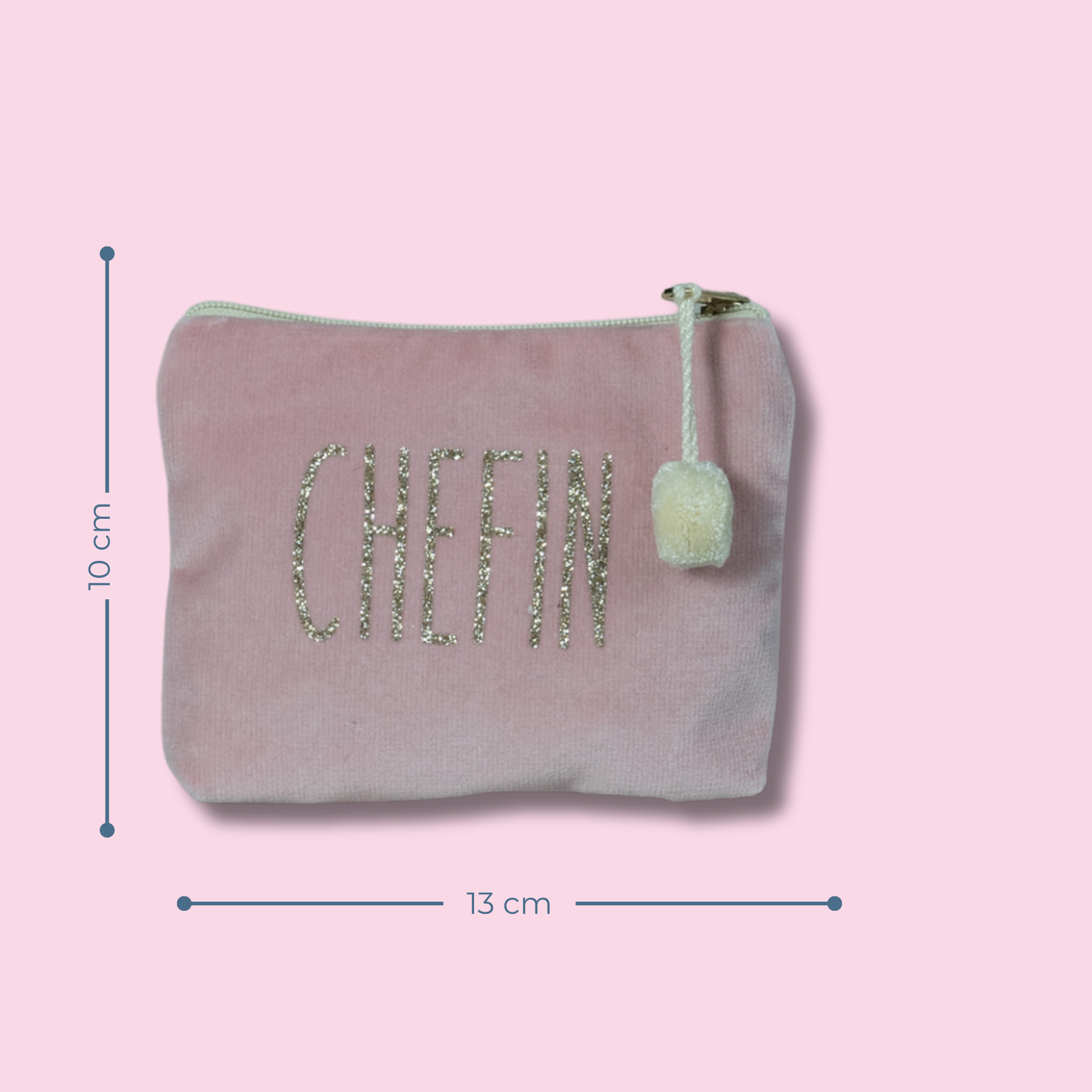 Kosmetiktasche mini Chefin