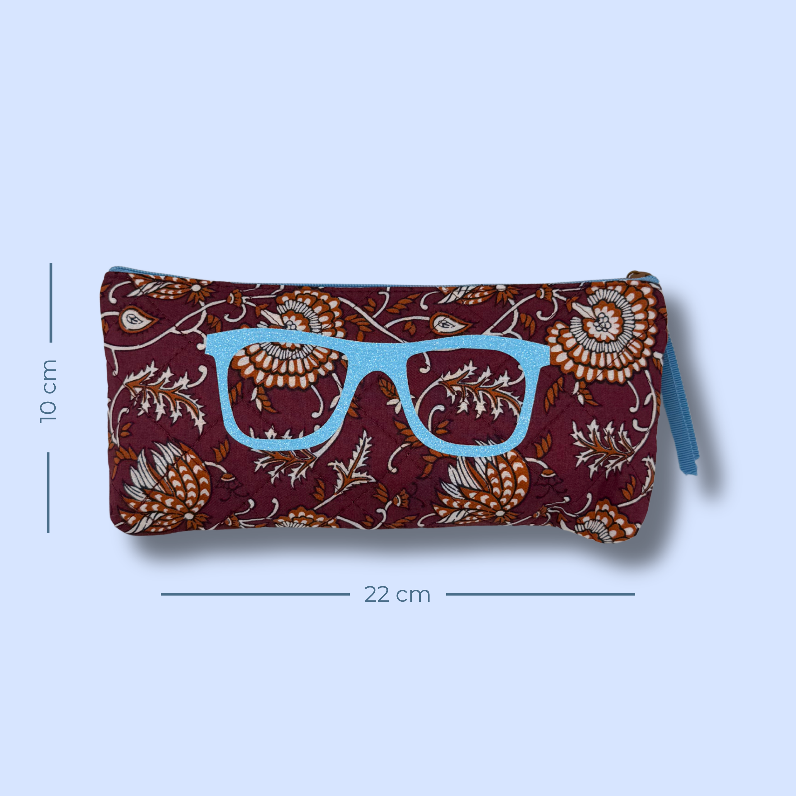 Stiftemäppchen Brille