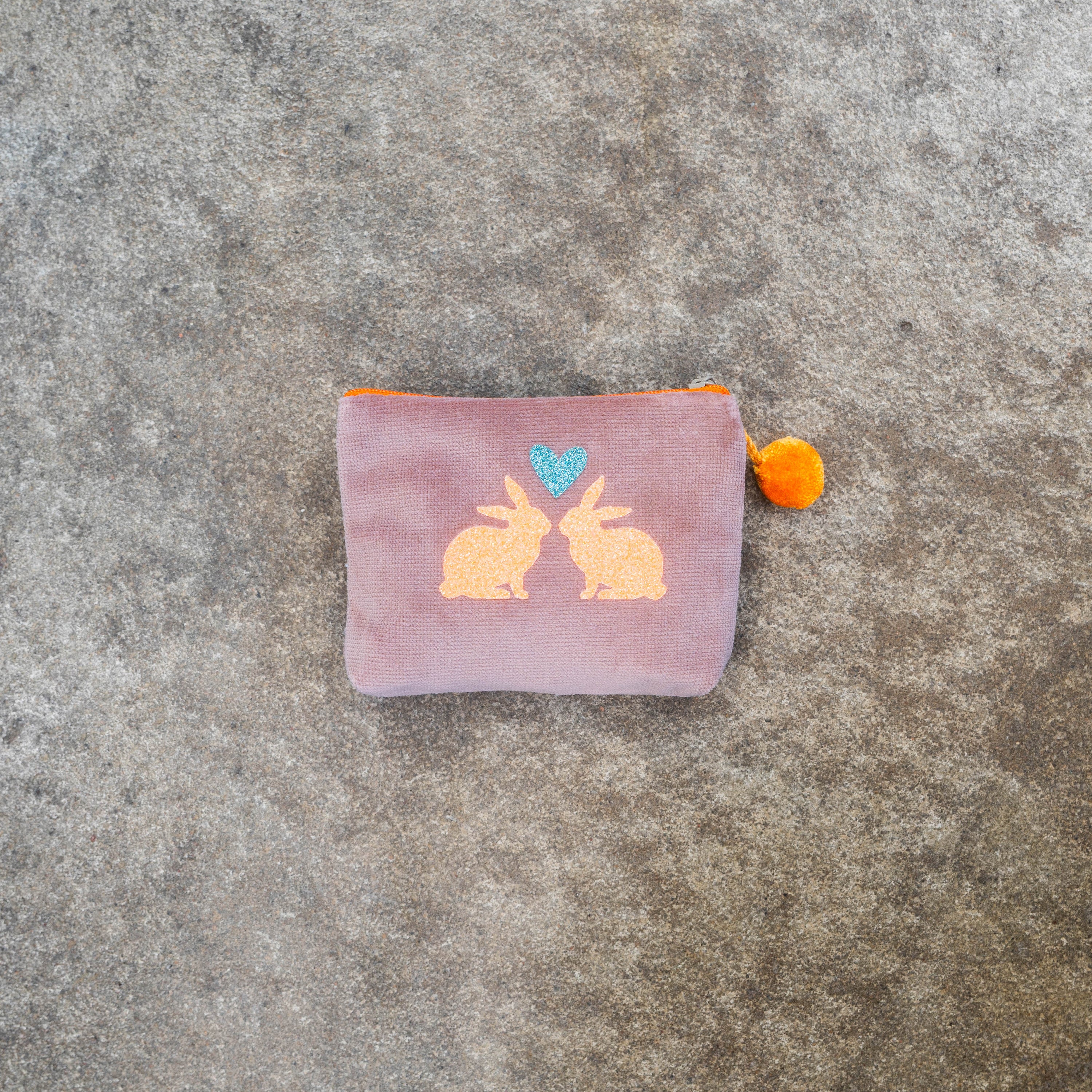 Kosmetiktasche mini Hasenpaar