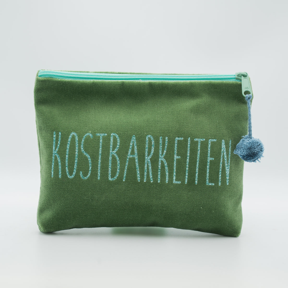 Samt-Kosmetiktasche medium "Kostbarkeiten"