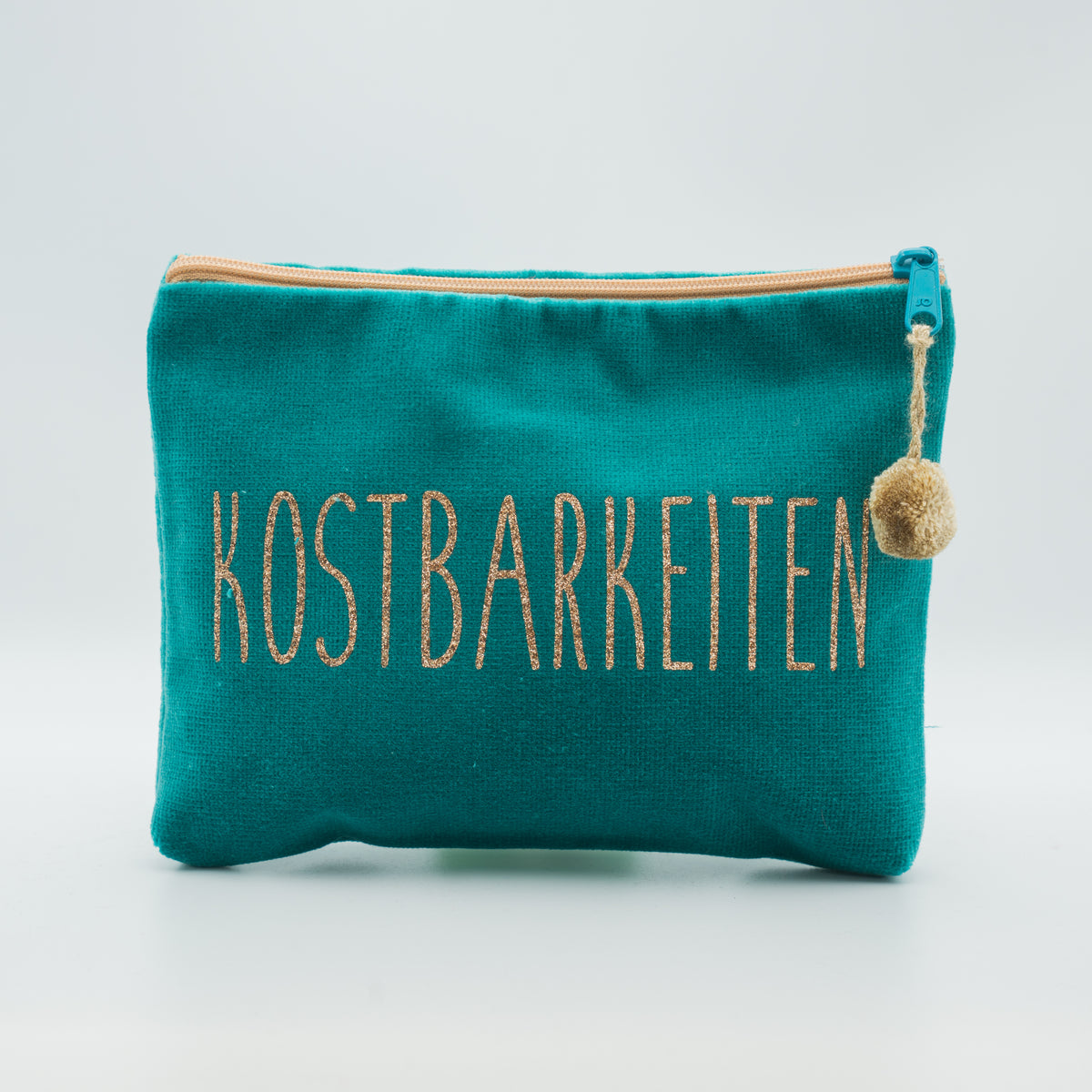 Samt-Kosmetiktasche medium "Kostbarkeiten"