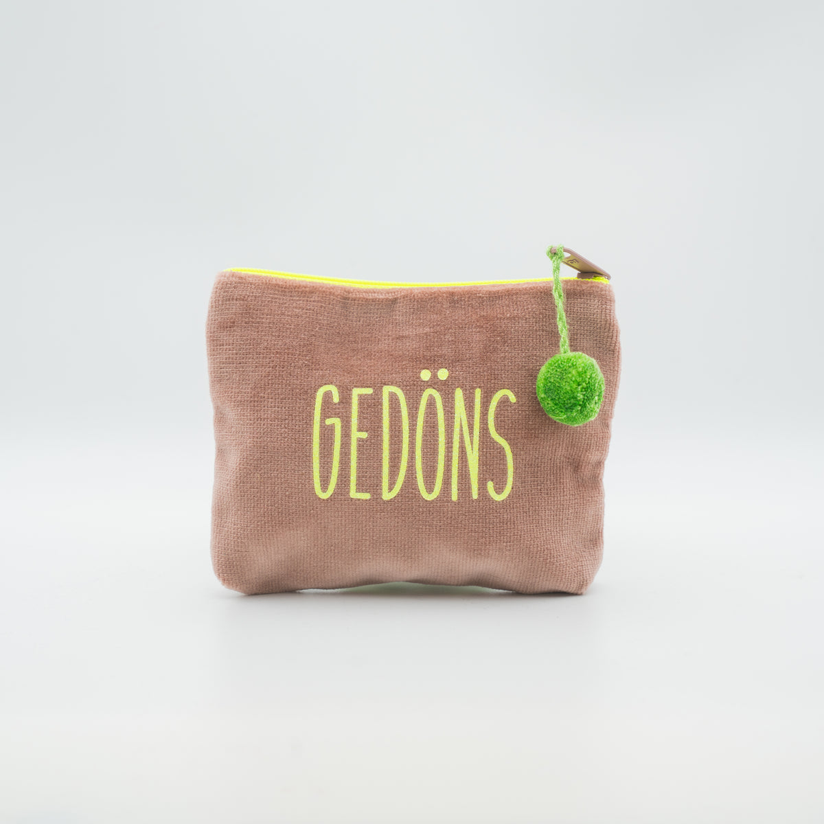 Samt-Kosmetiktasche mini "Gedöns"