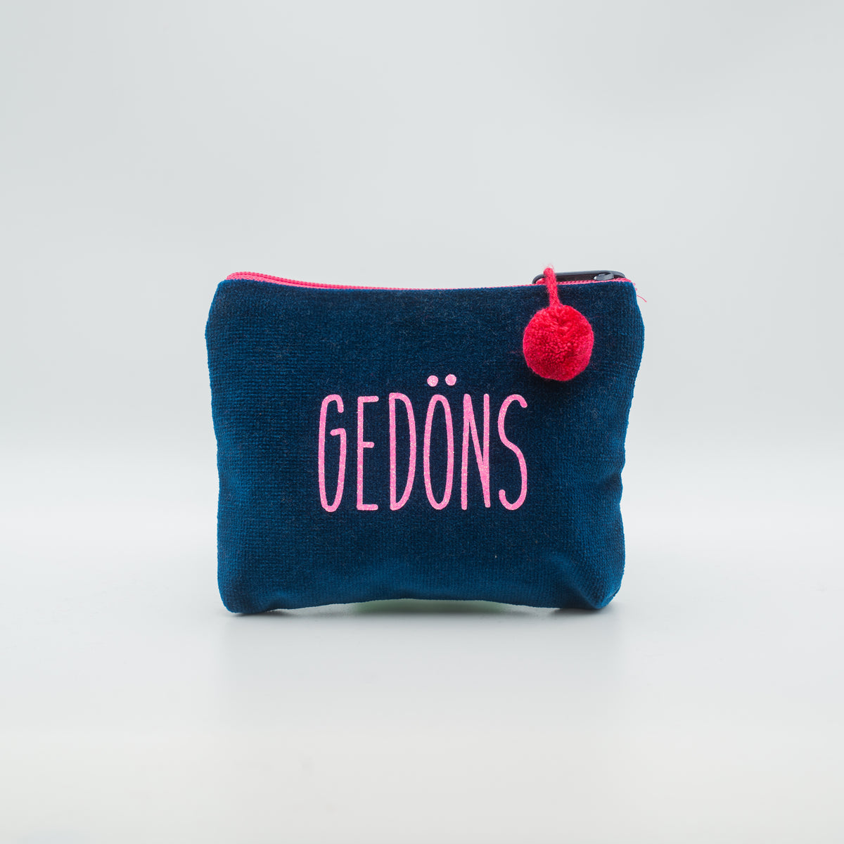 Samt-Kosmetiktasche mini "Gedöns"