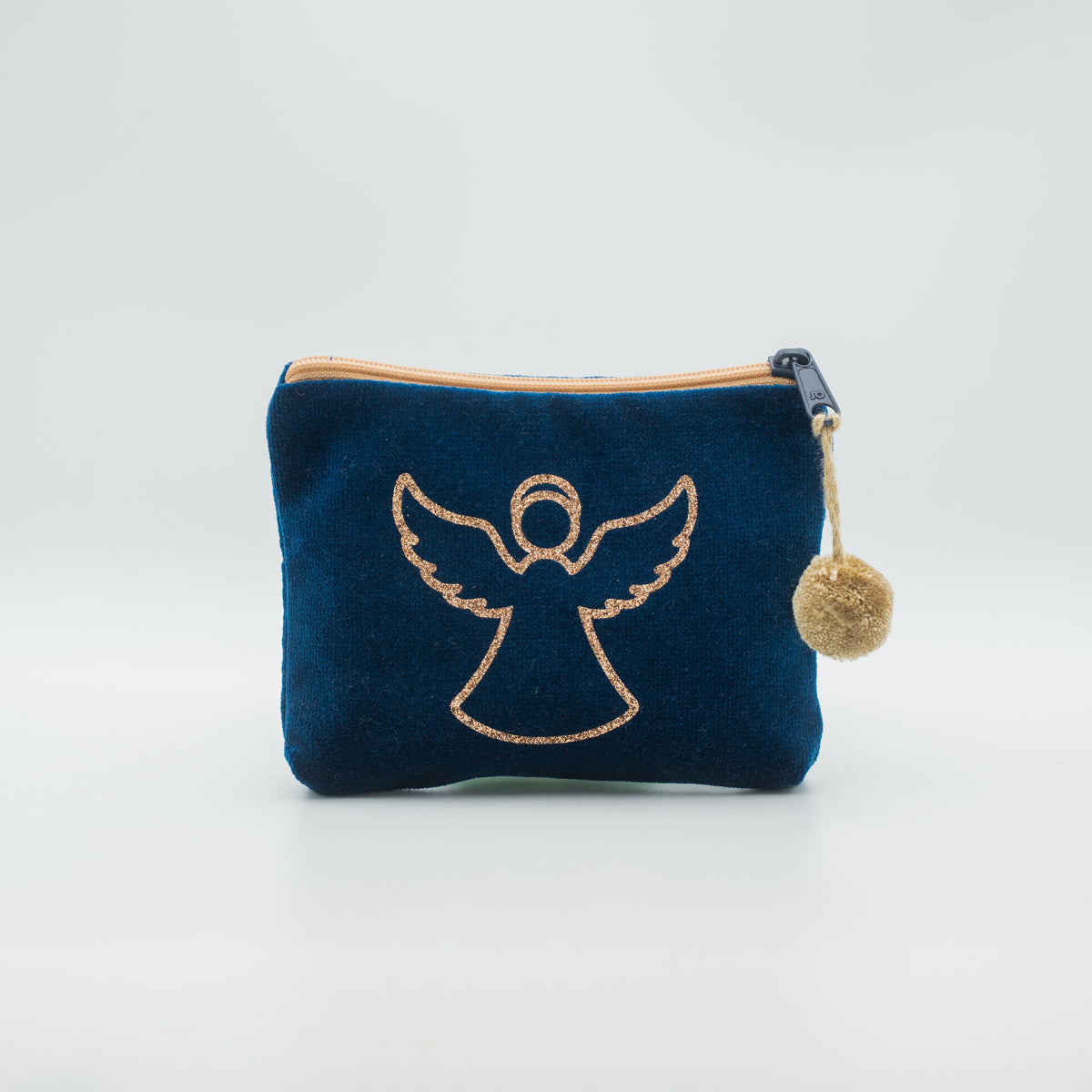 Samt-Kosmetiktasche mini "Engel"
