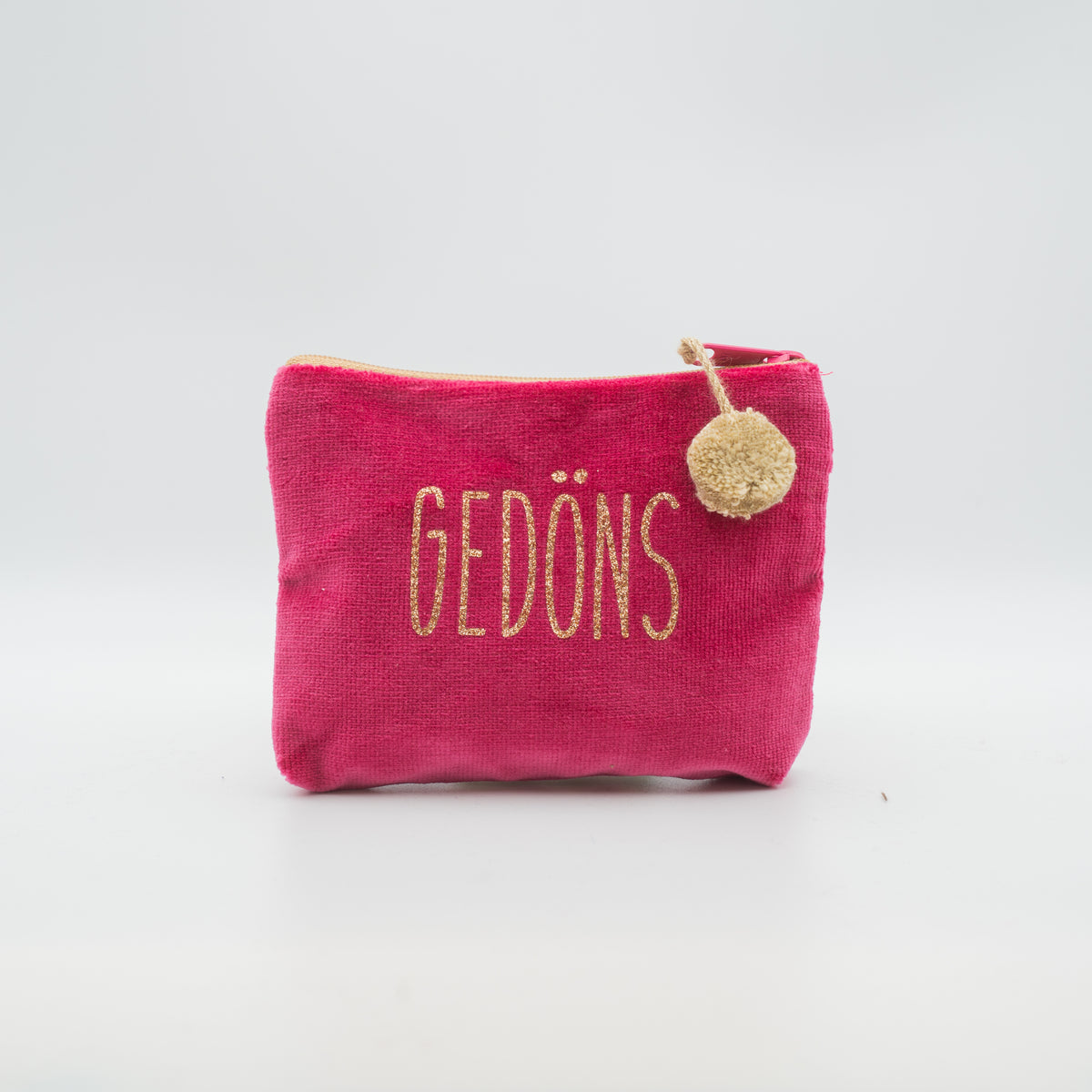 Samt-Kosmetiktasche mini "Gedöns"