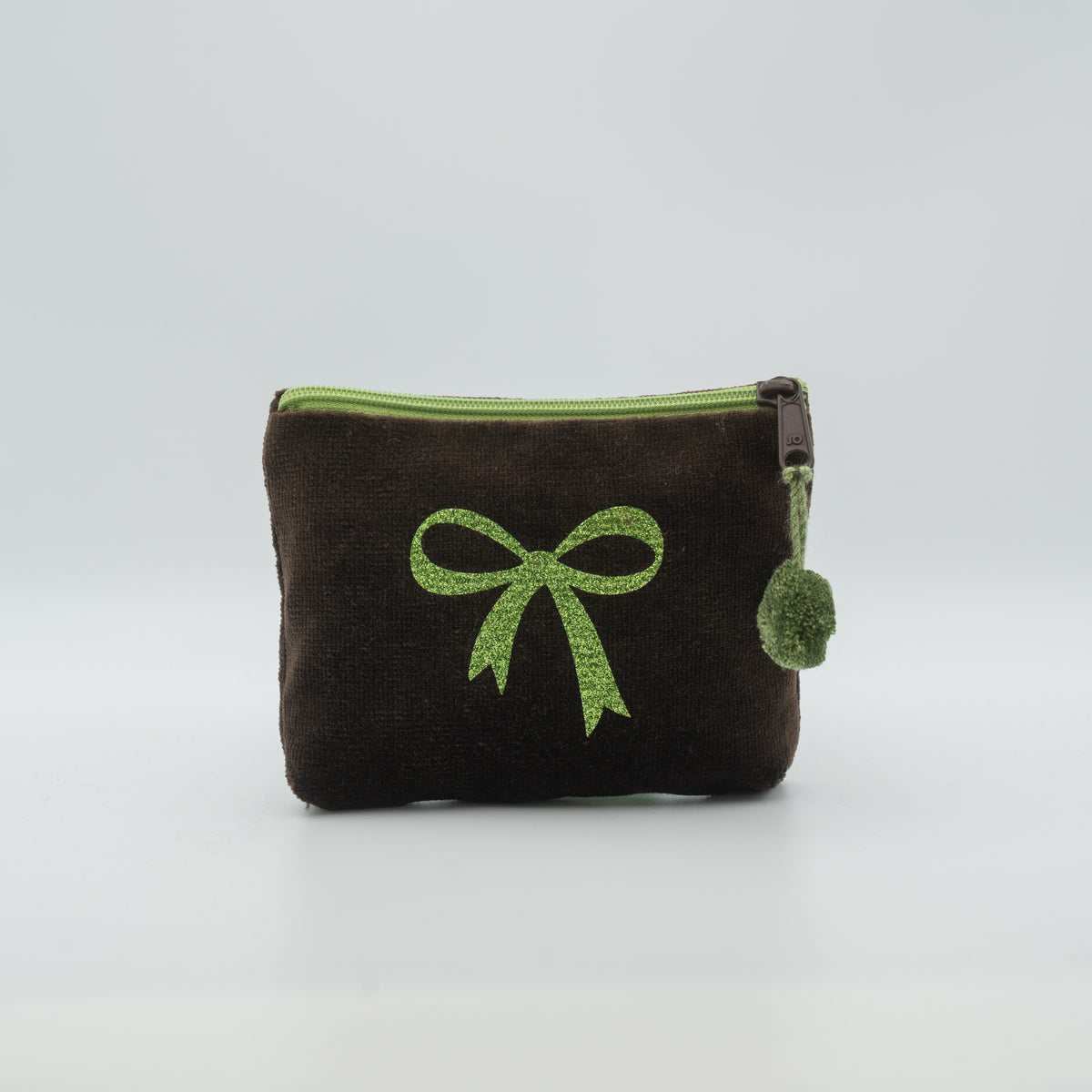 Samt-Kosmetiktasche mini "Schleife"