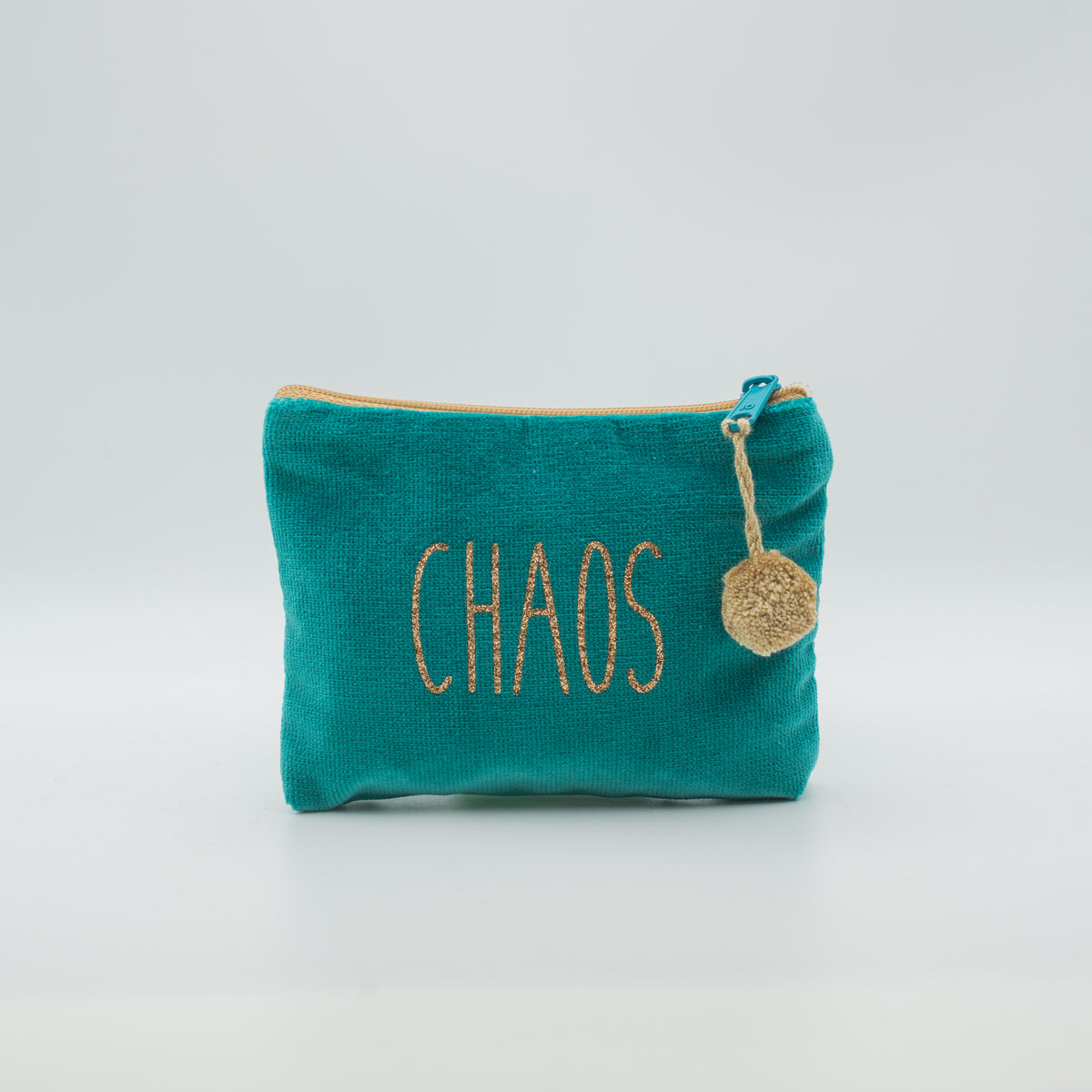 Samt-Kosmetiktasche mini "Chaos"