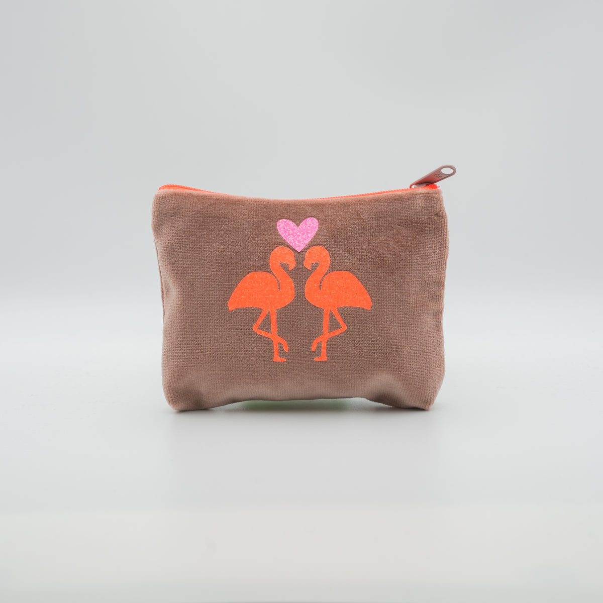 Kosmetiktasche mini Flamingos