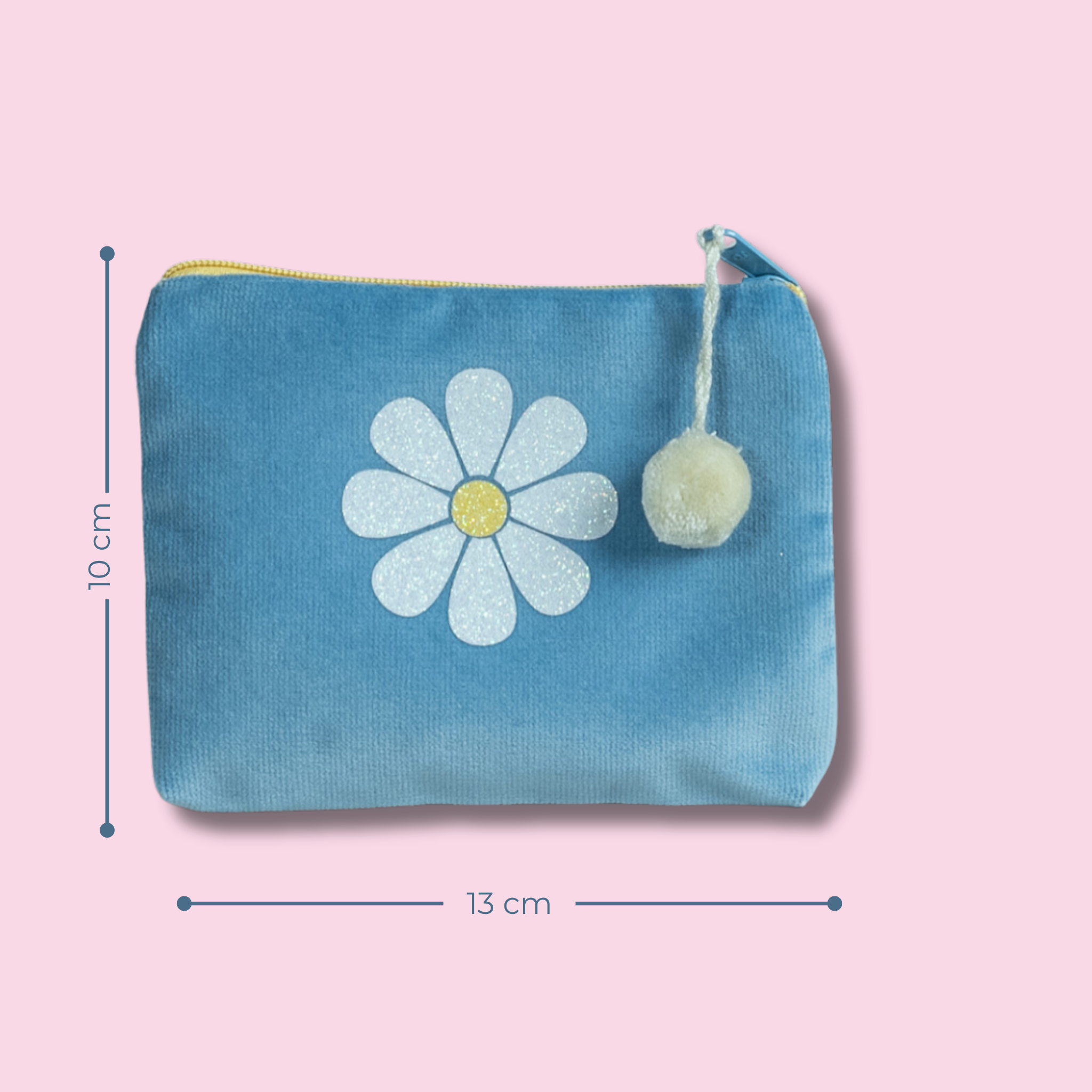 Kosmetiktasche mini Blume