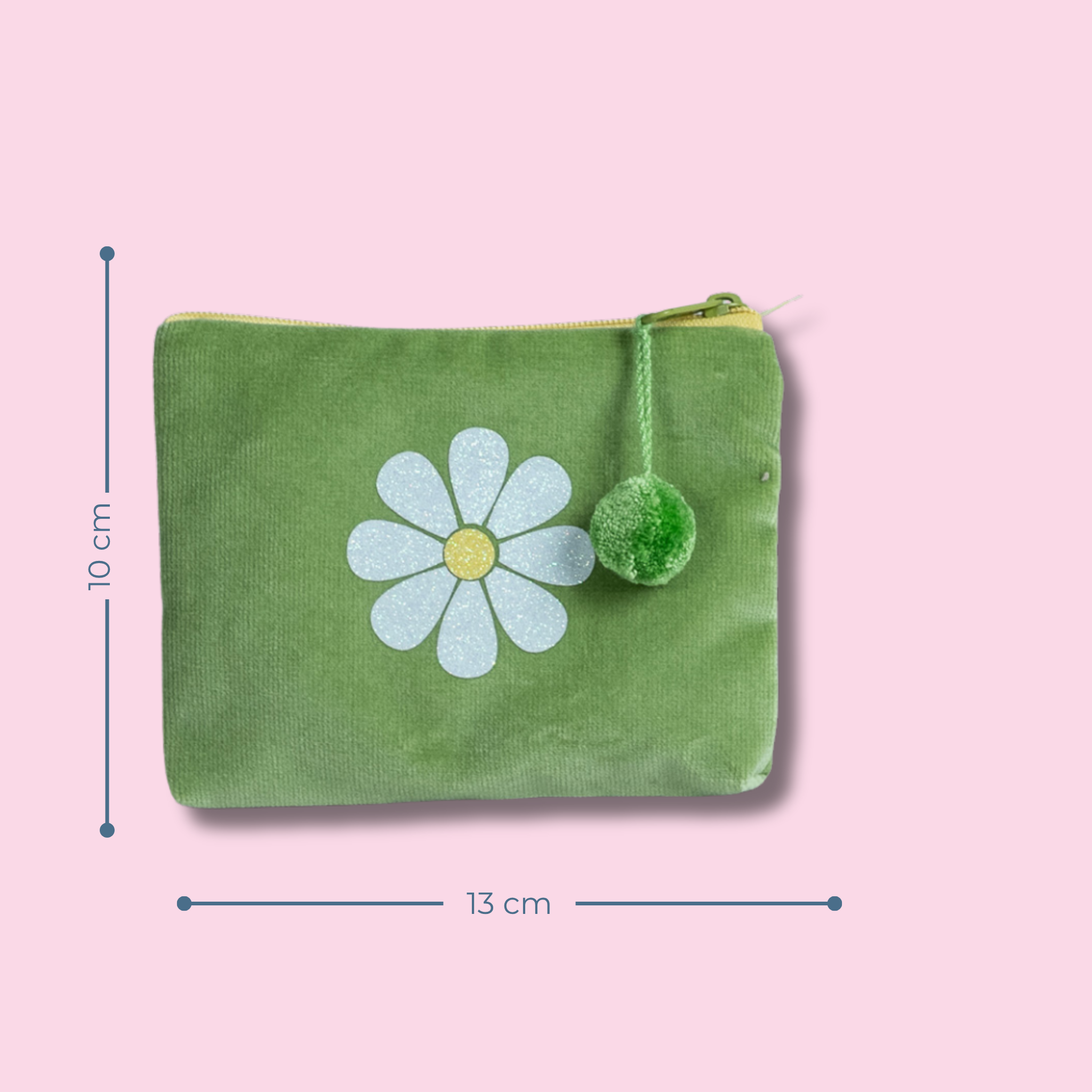 Kosmetiktasche mini Blume
