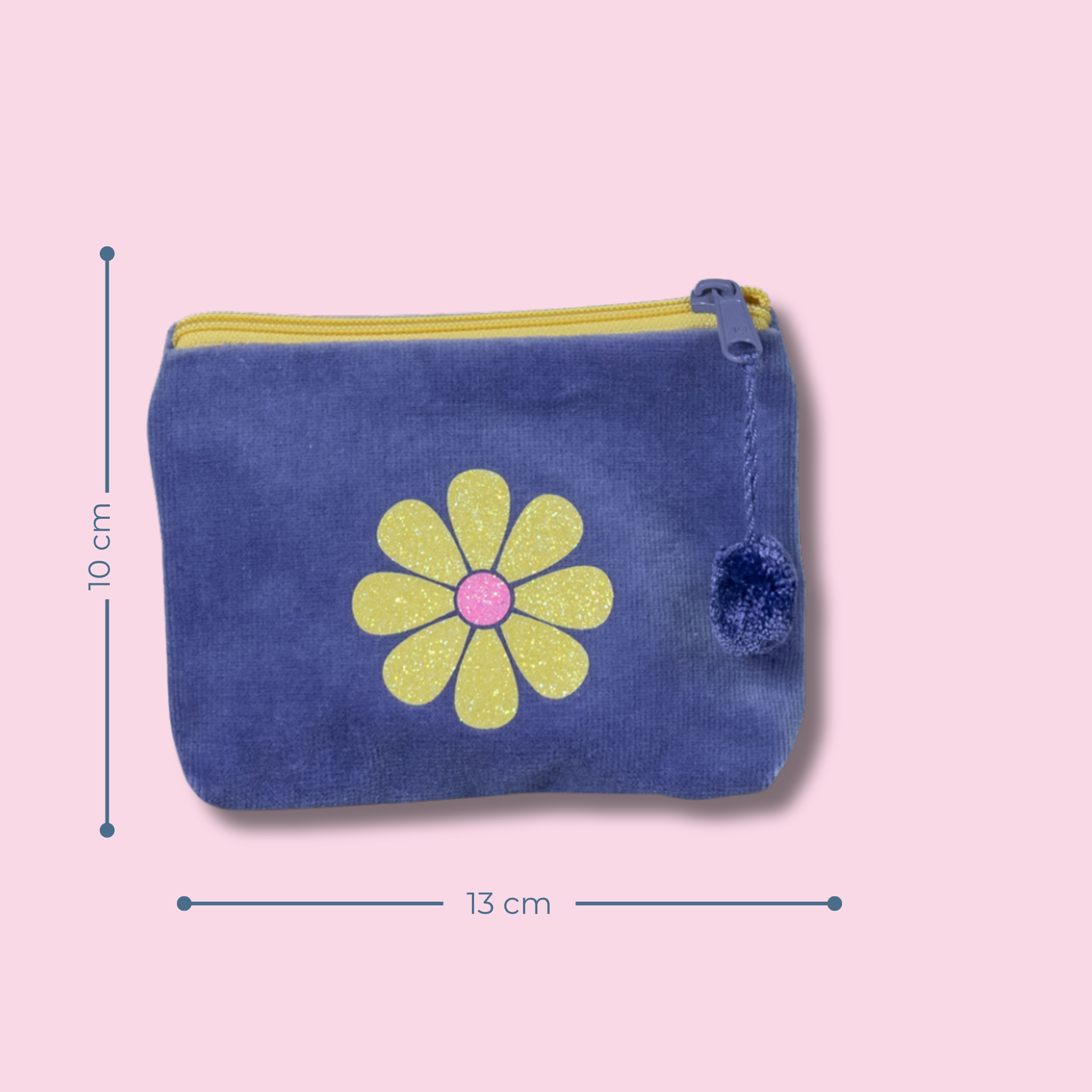 Kosmetiktasche mini Blume