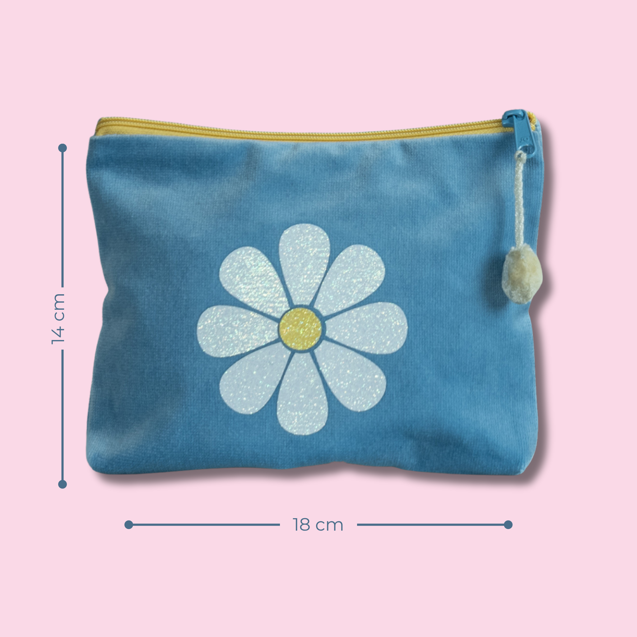 Kosmetiktasche Blume