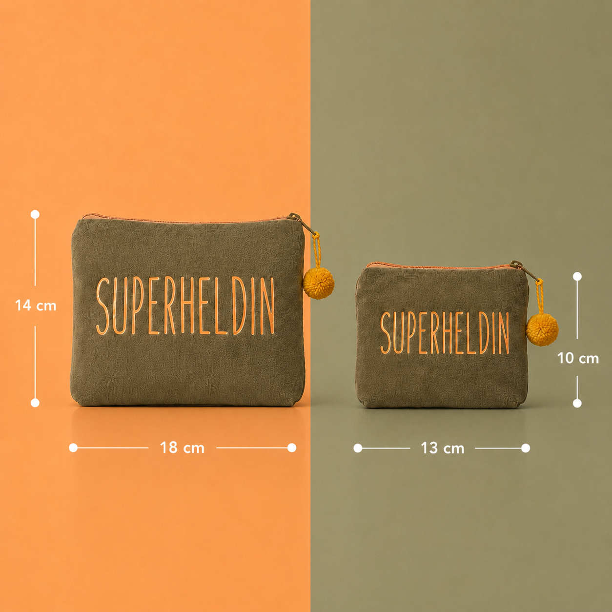 Bundle Superheldin medium und mini