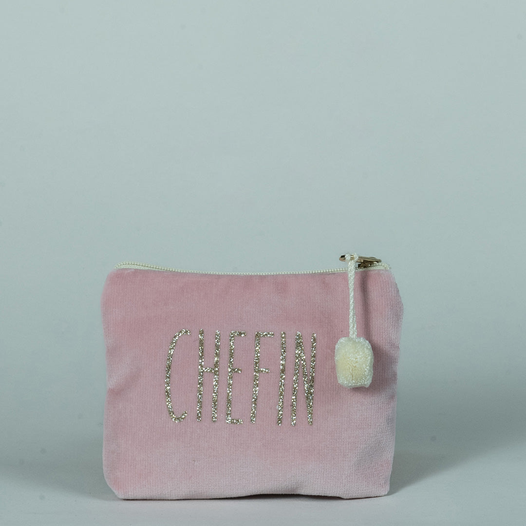 Kosmetiktasche mini Chefin