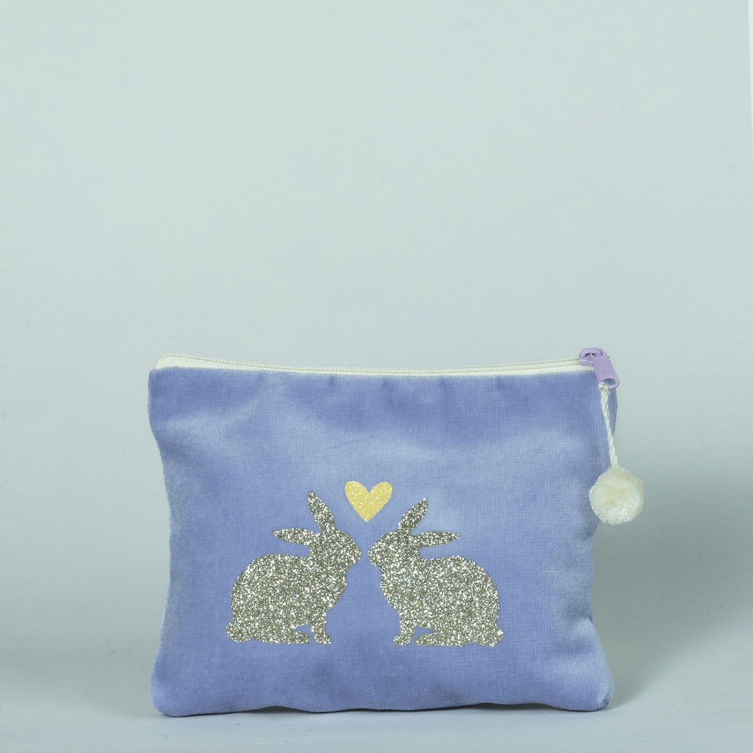 Kosmetiktasche mini Hasenpaar