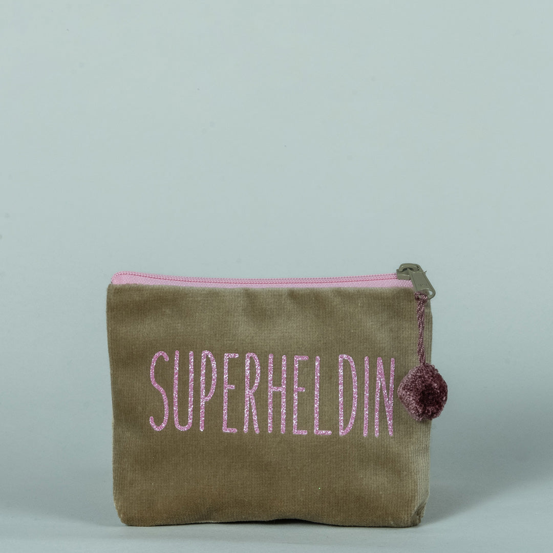 Kosmetiktasche mini Superheldin