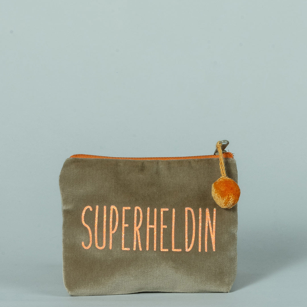 Kosmetiktasche mini Superheldin