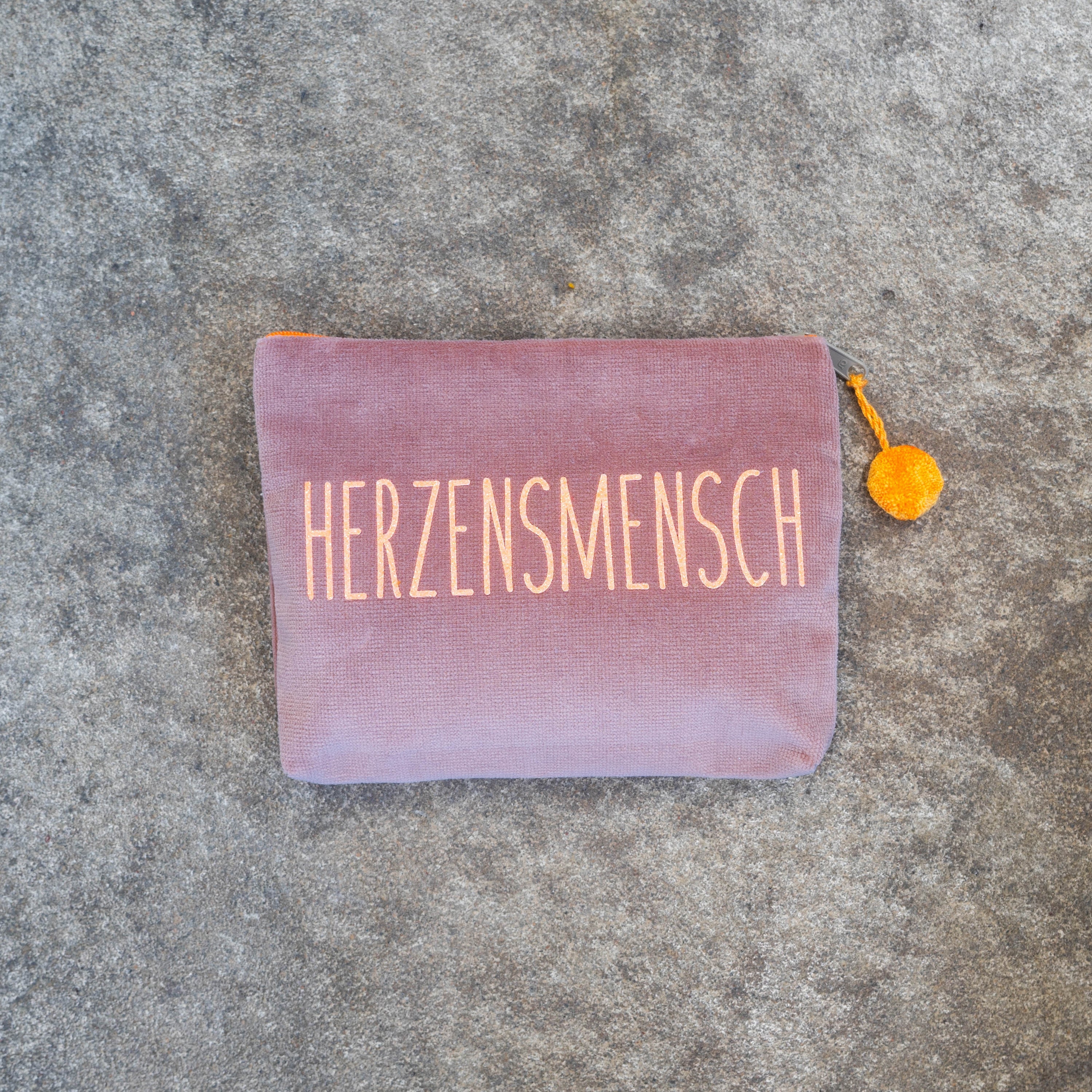 Kosmetiktasche Herzensmensch