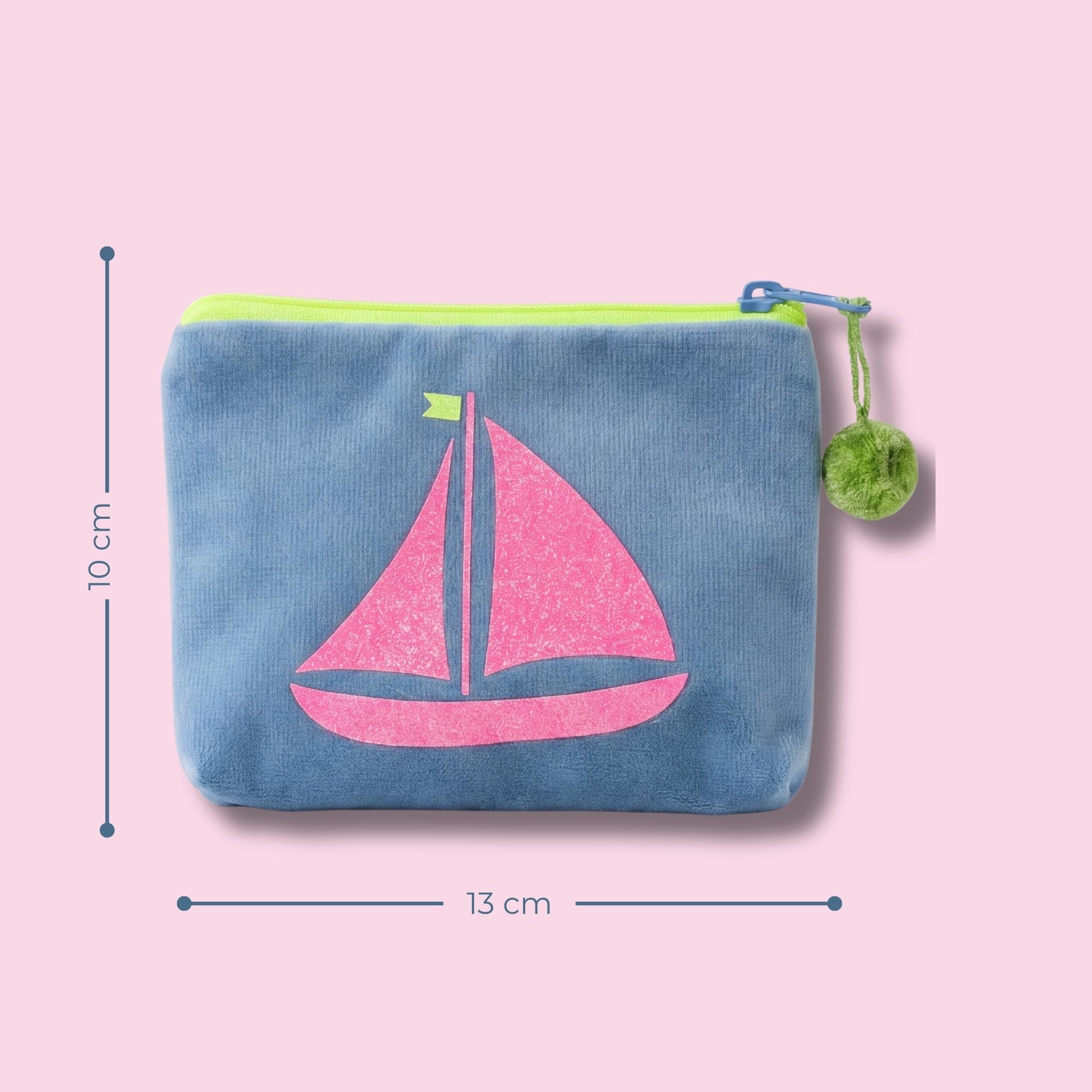 Kosmetiktasche mini Segelboot