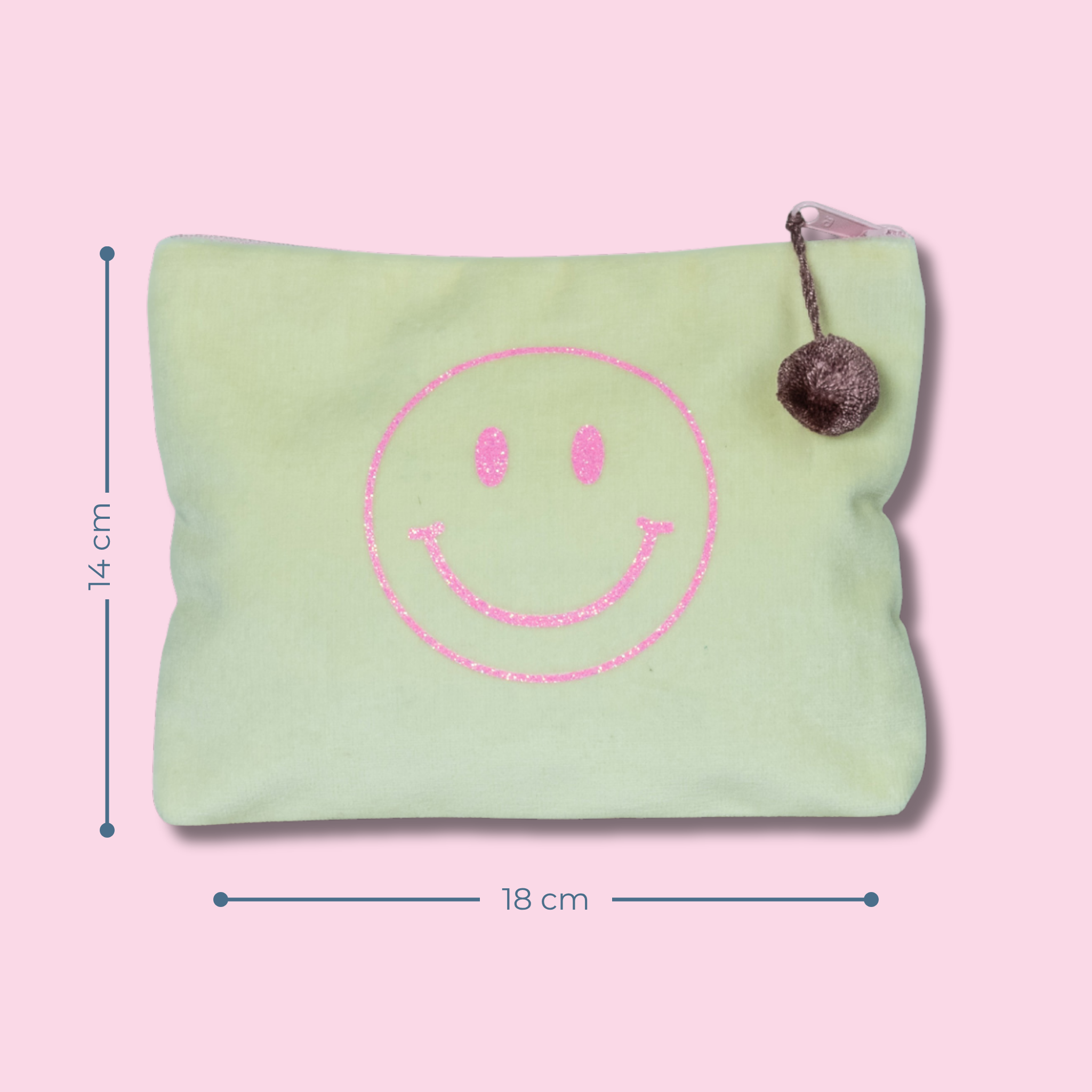 Kosmetiktasche Smiley