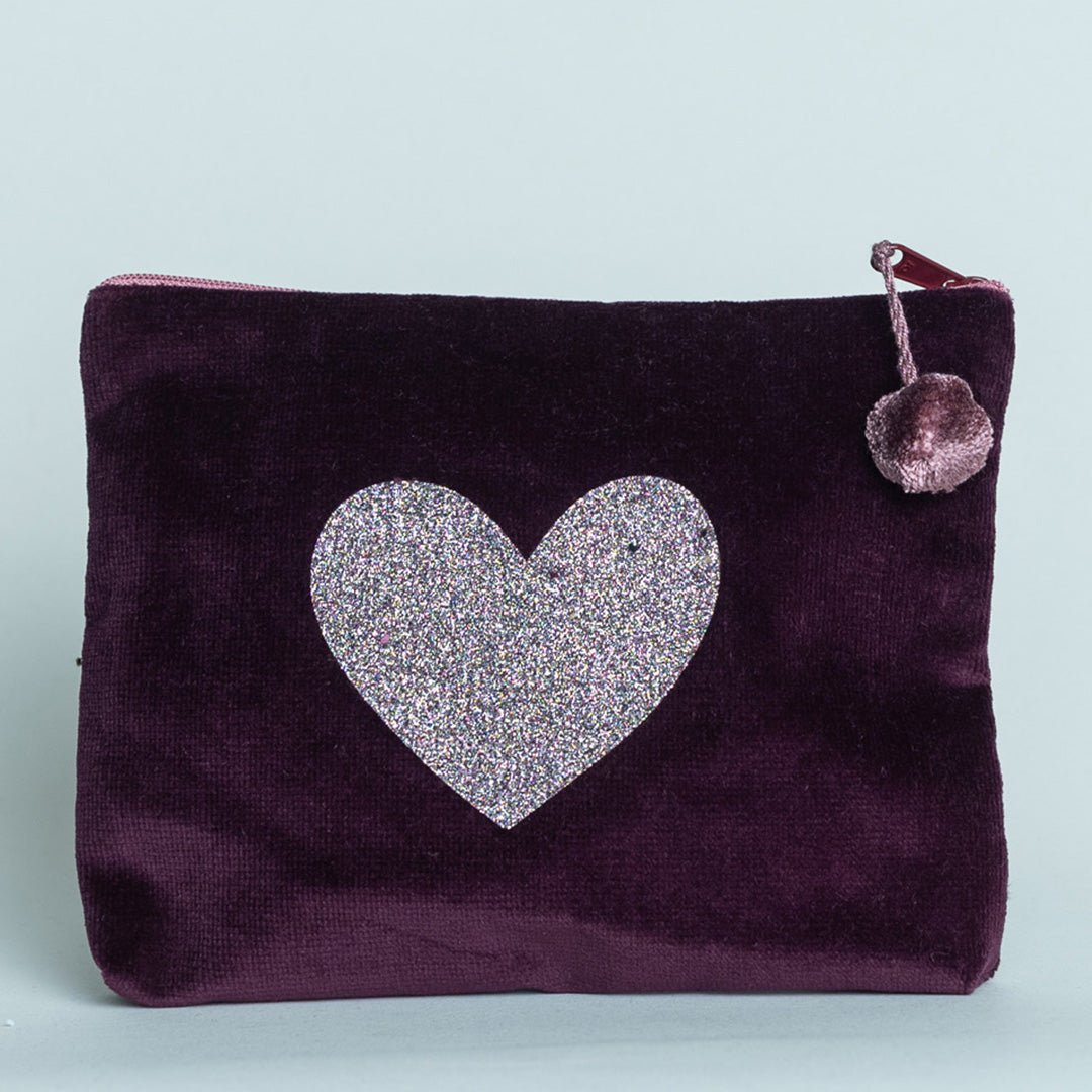 Kosmetiktasche Herz groß