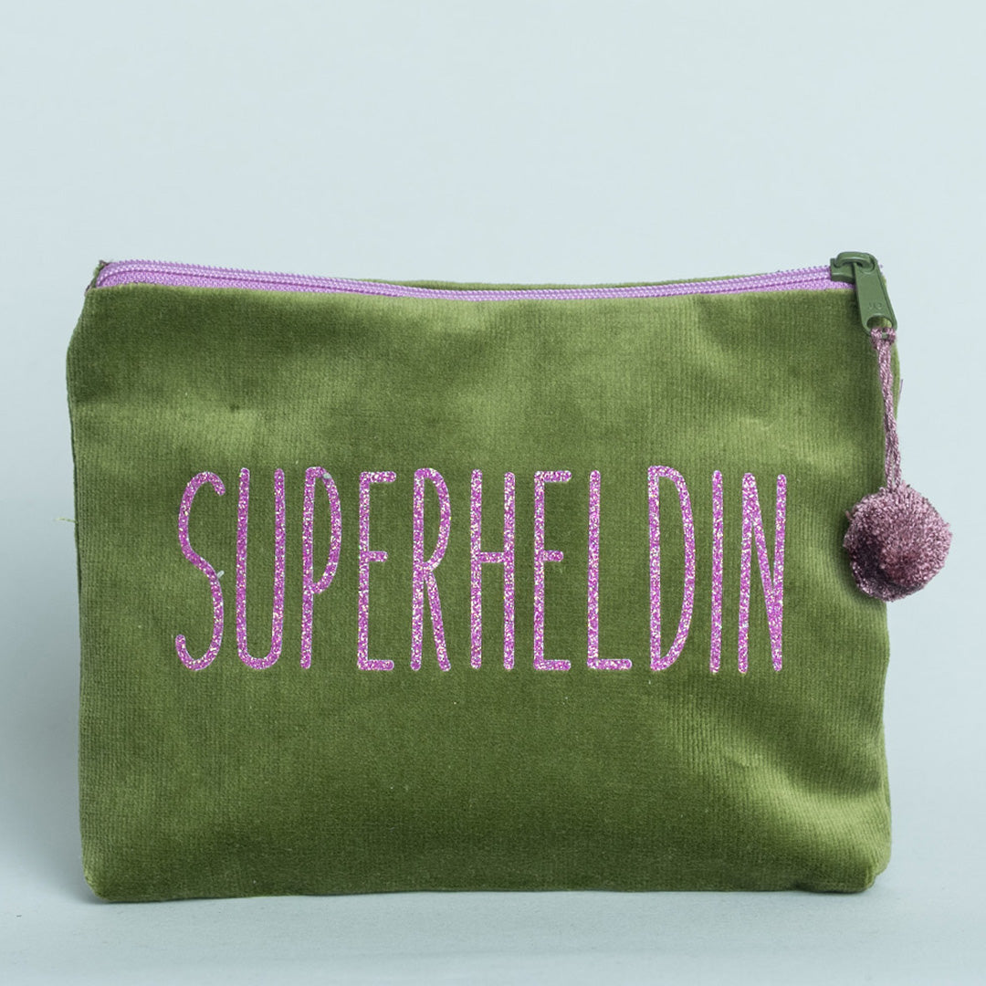Kosmetiktasche Superheldin
