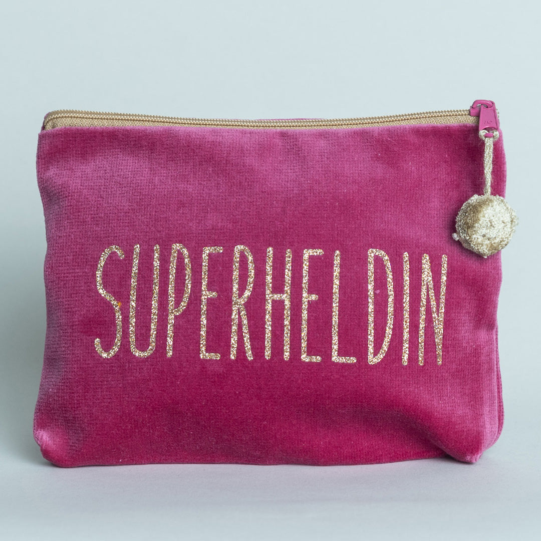 Kosmetiktasche Superheldin