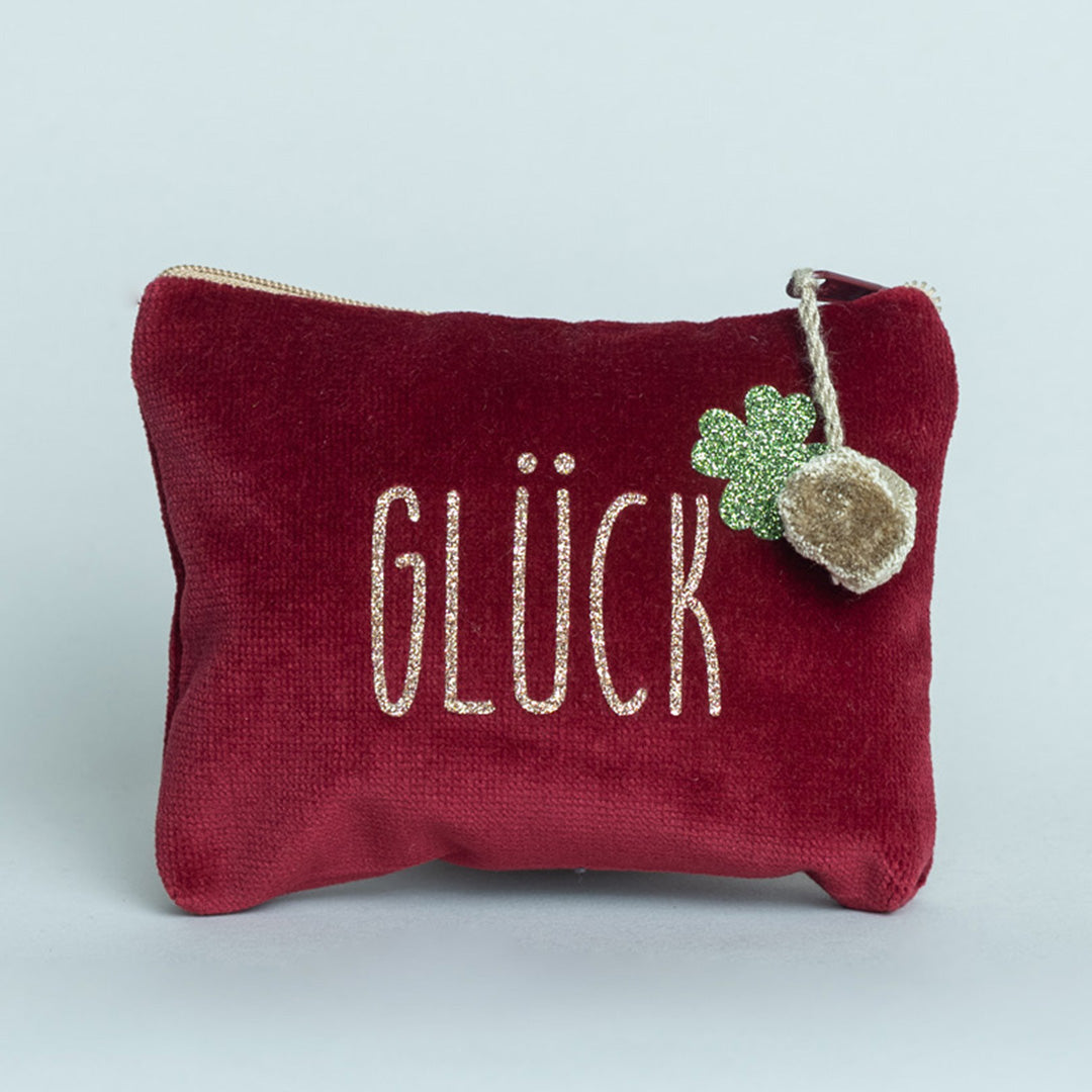 Kosmetiktasche mini Glück