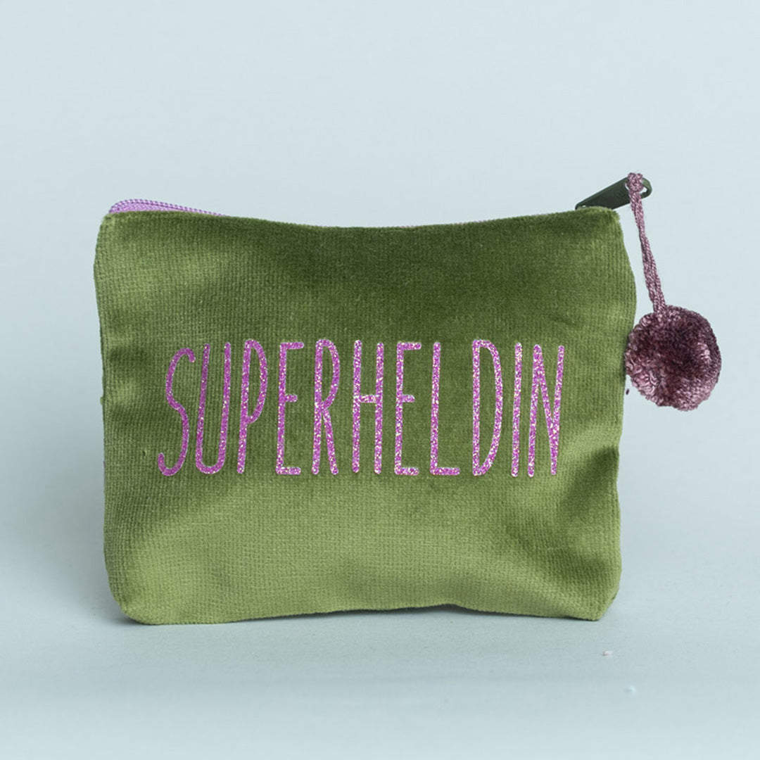 Kosmetiktasche mini Superheldin