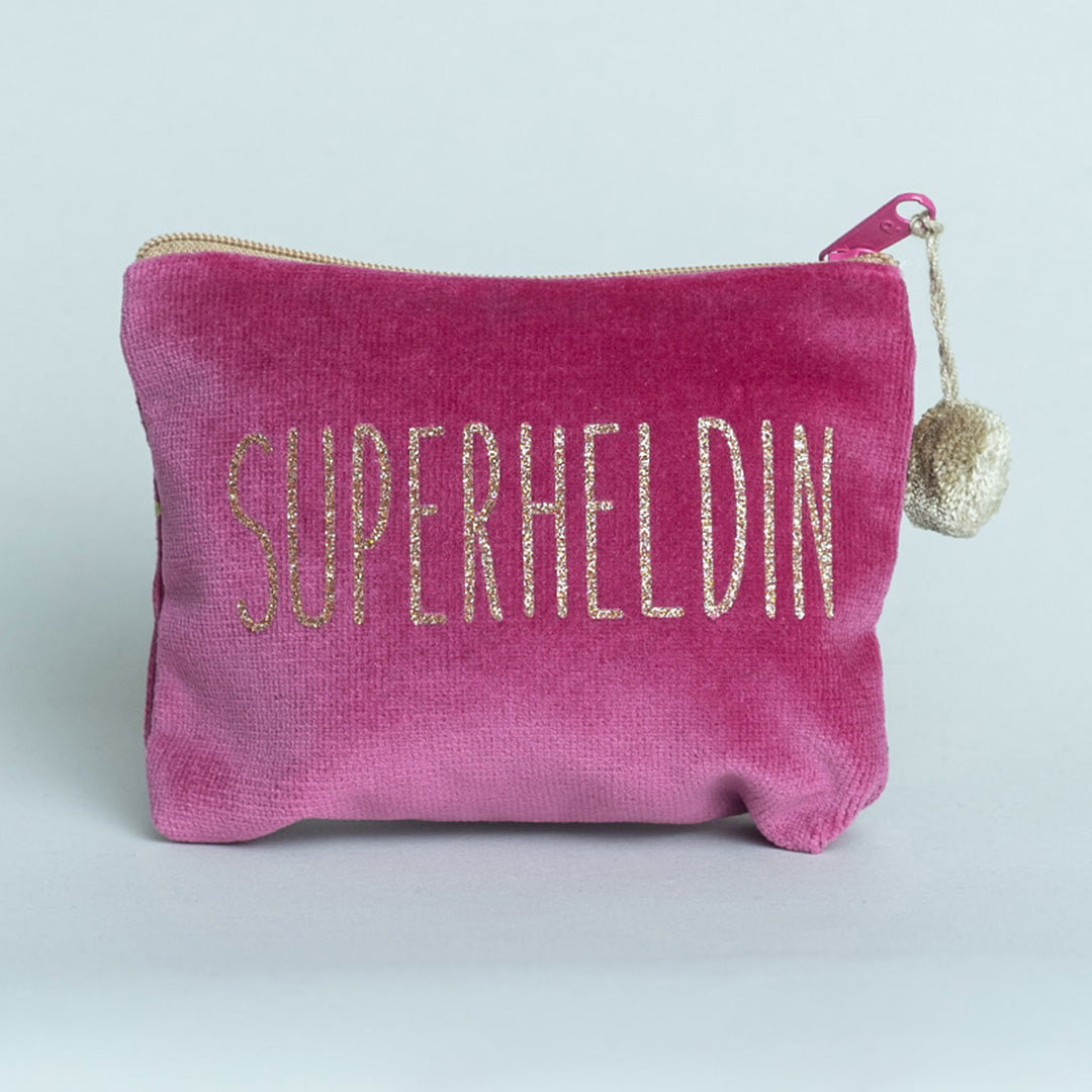 Kosmetiktasche mini Superheldin