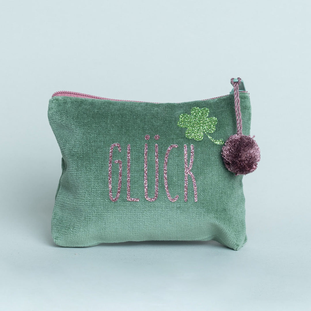 Kosmetiktasche mini Glück