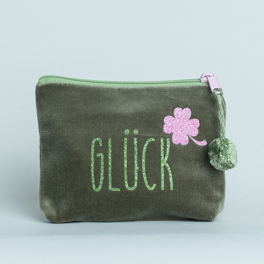 Kosmetiktasche mini Glück