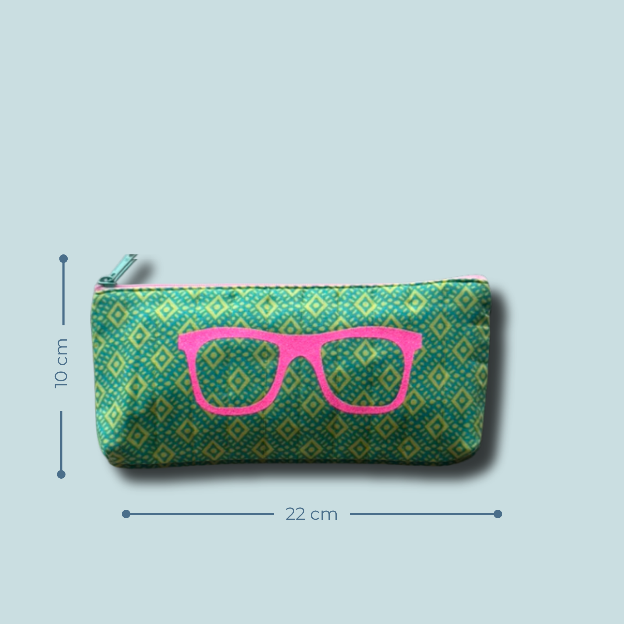 Stiftemäppchen Brille