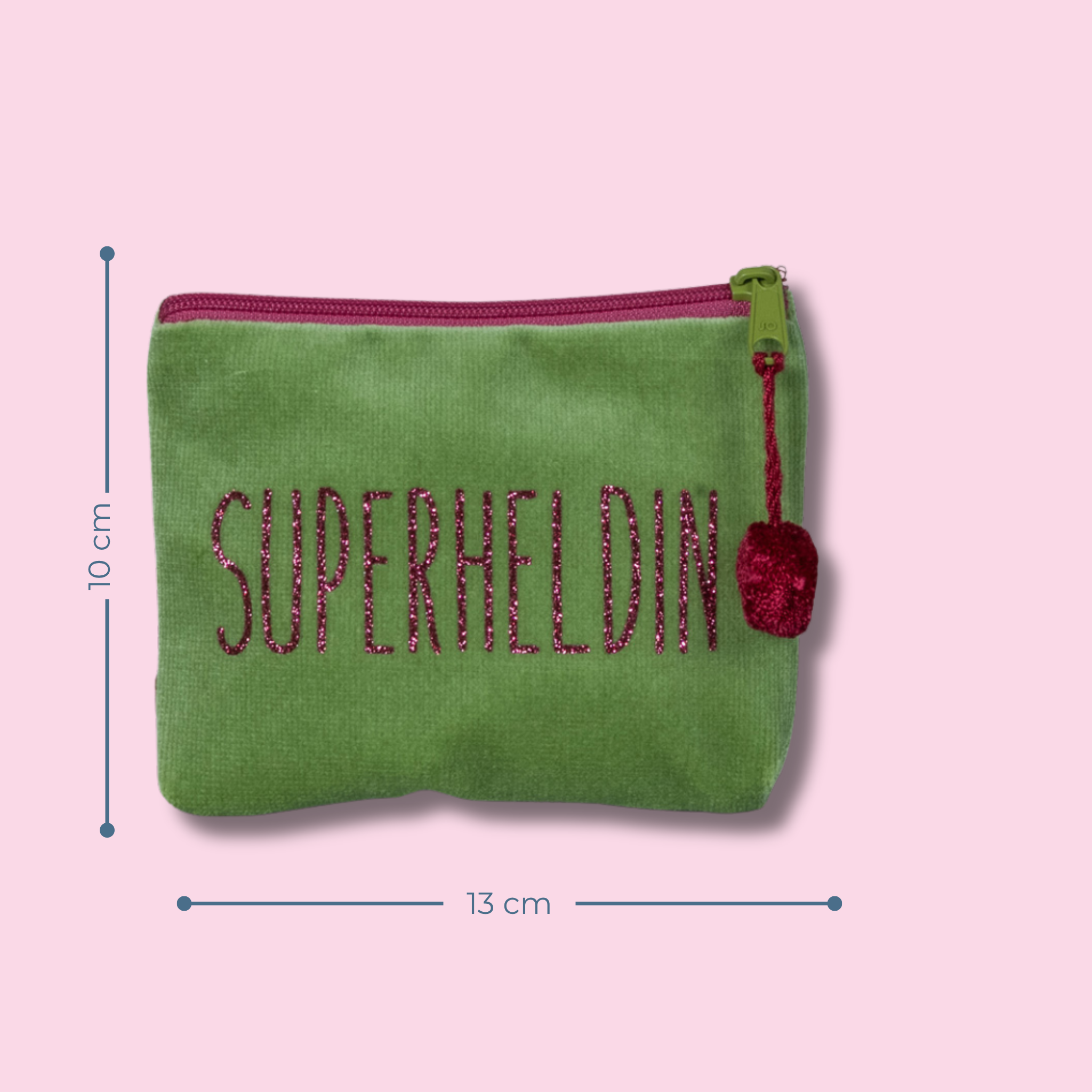 Kosmetiktasche mini Superheldin