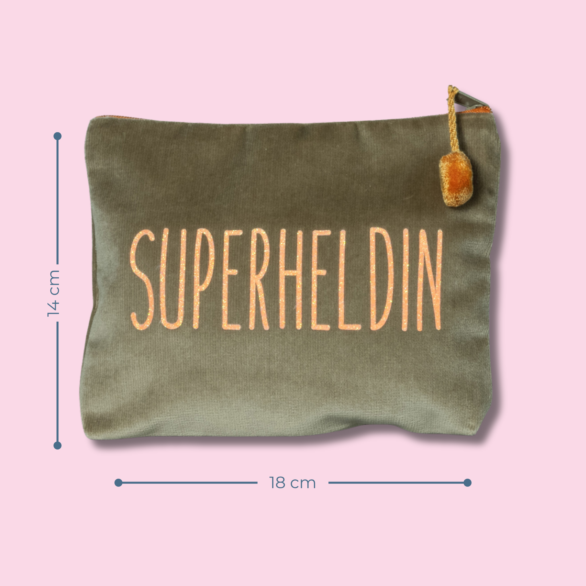 Kosmetiktasche Superheldin