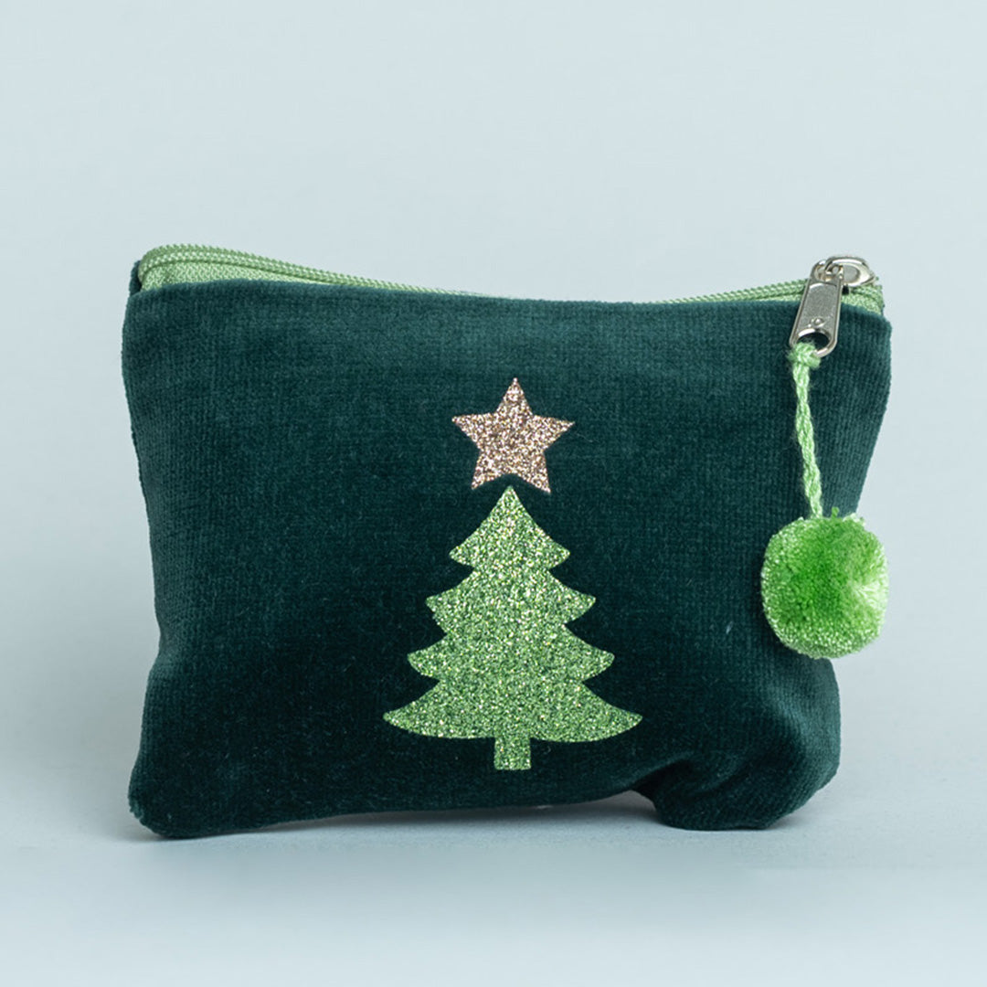 Kosmetiktasche mini Tannenbaum
